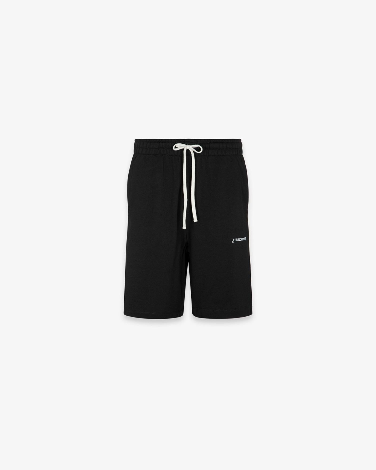 Bermuda In Felpa Con Stampa  Nero HINNOMINATE HMABM01520-TMTF0009 NE01 HINNOMINATE 