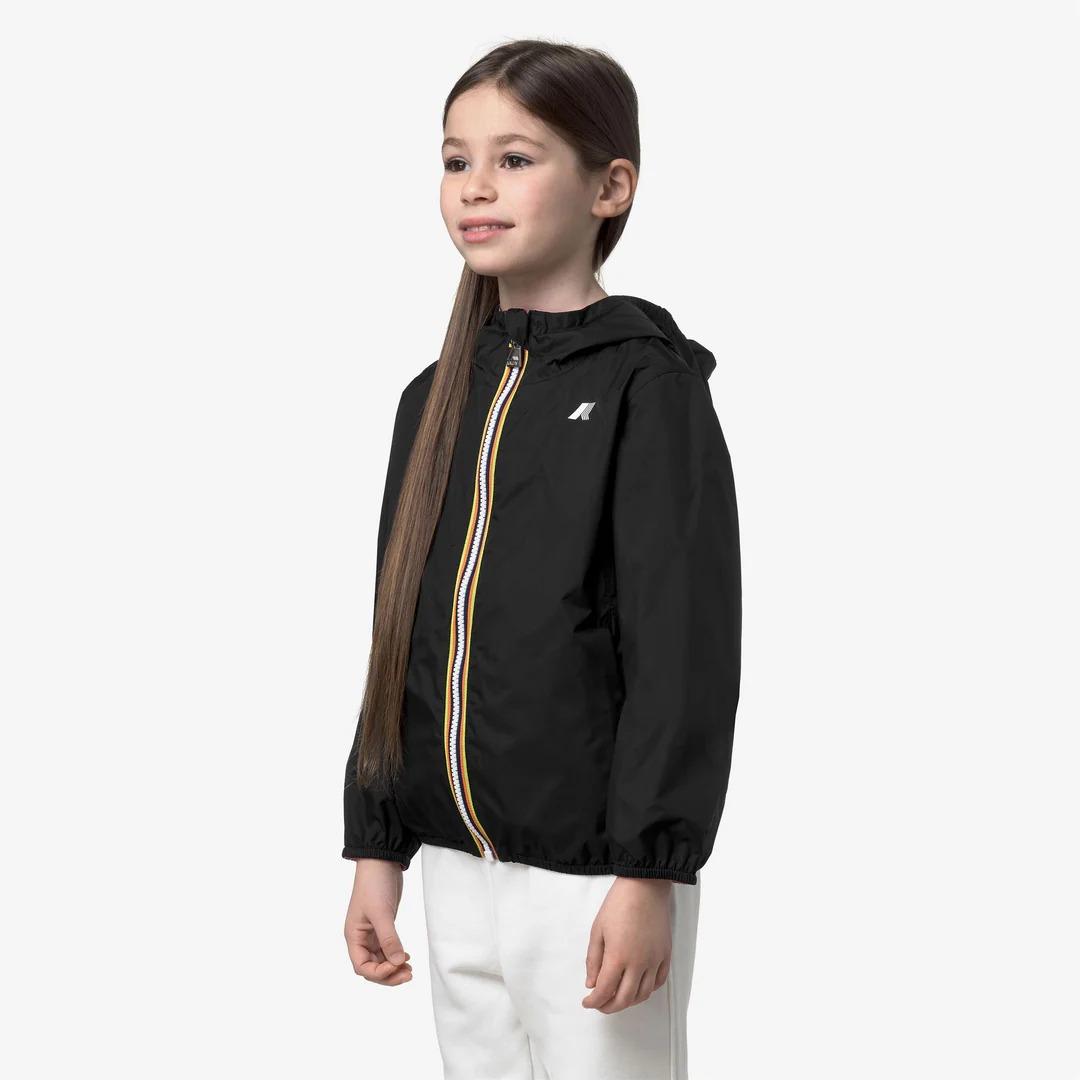 P. LILY PLUS.2 REVERSIBLE<BR/>BLACK PURE-PINK GERANIUM K61313W* C62 K-WAY 