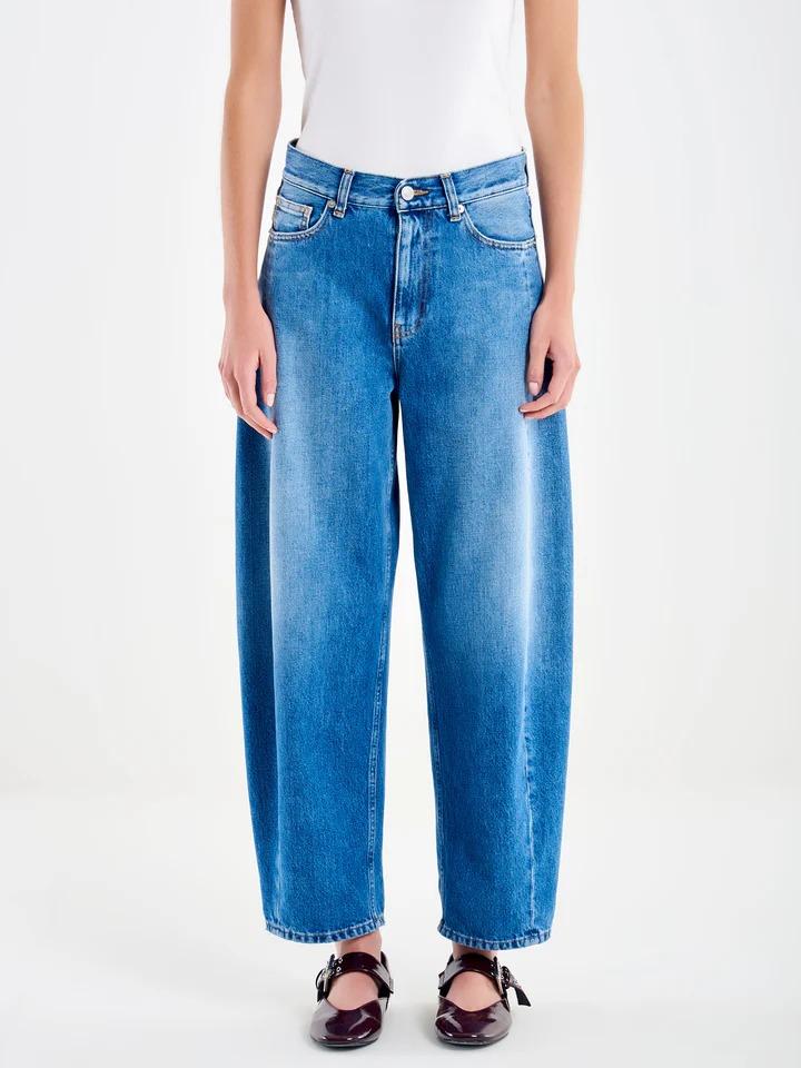 Vicolo Jeans Chiara Barrel Blu DAB5158 DENIM BLU VICOLO 