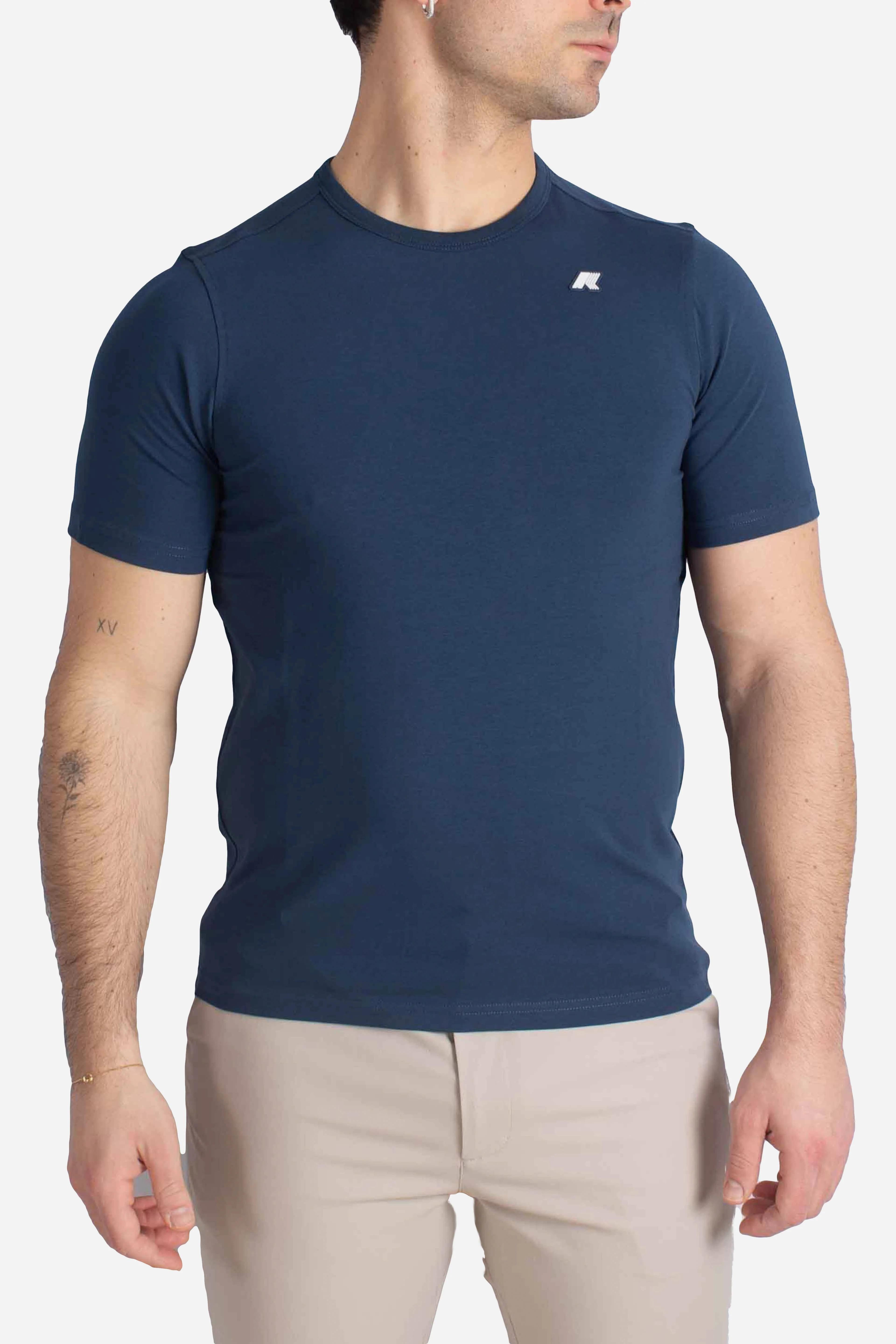 ADAME LIGHT STRETCH JERSEY<BR/>BLUE INSIGNIA K71349W B67 K-WAY 