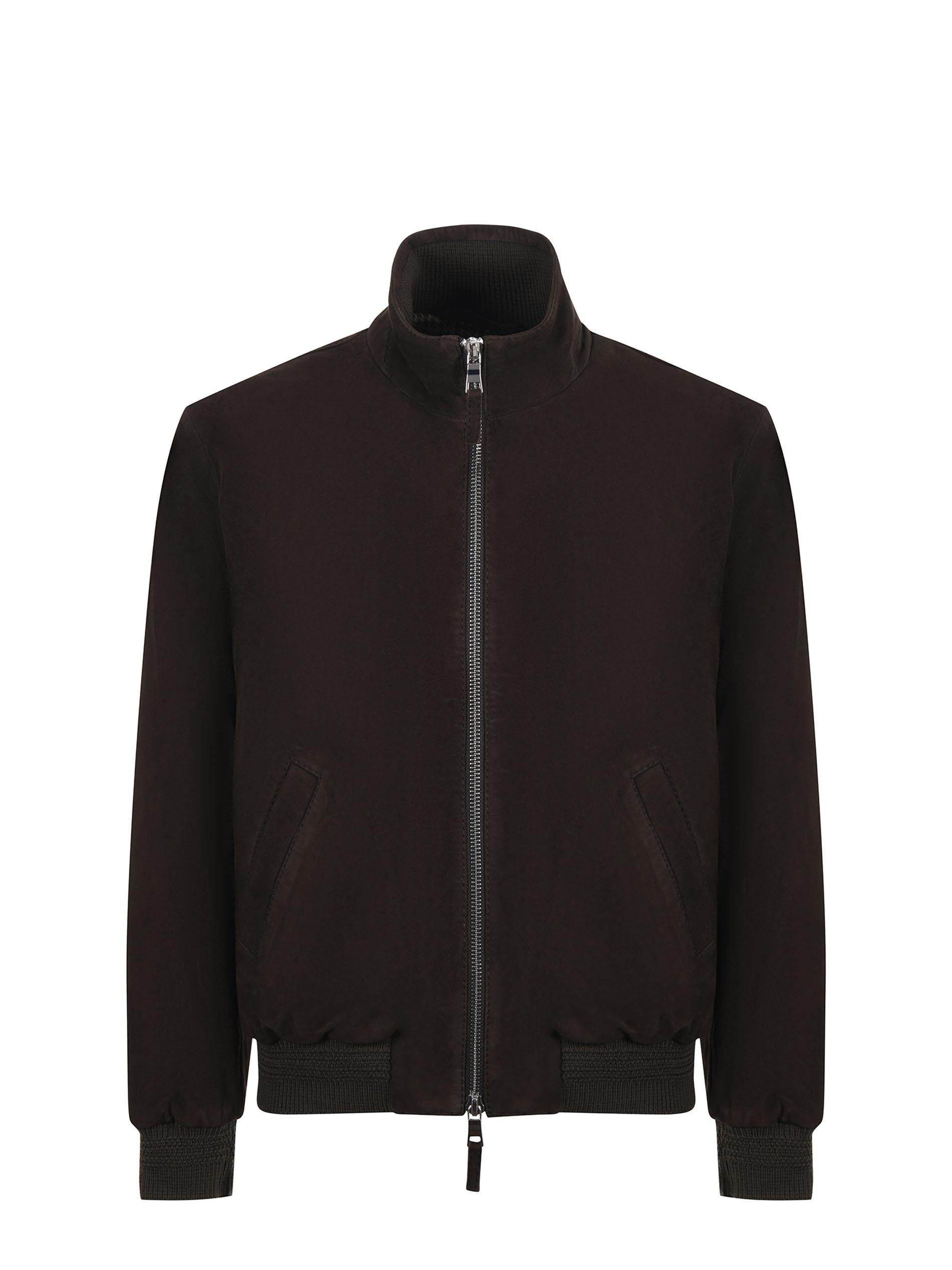 Giubbotto The Jack Leathers "tobia" in pelle scamosciata MARRONE TOBI 86 THE JACK LEATHERS 