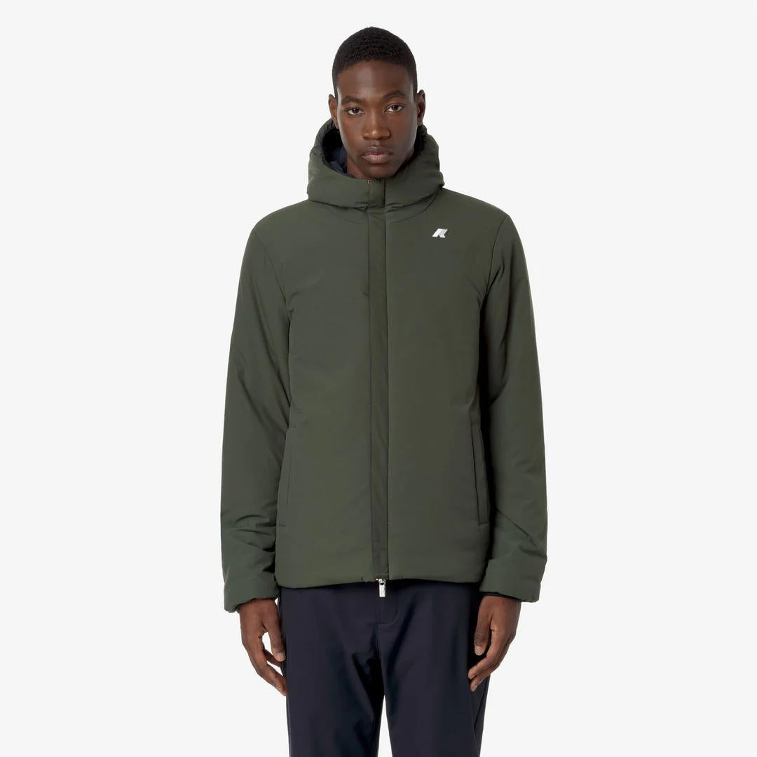 JACK ST WARM REVERSIBLE<BR/>BLUE D-GREEN B K6128VW AG5 K-WAY 