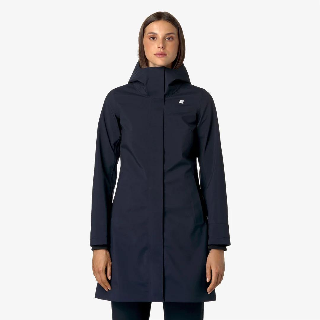 Giubbino K-Way Stephy Bonded Blue depth-blue depth K21489W A2B K-WAY 