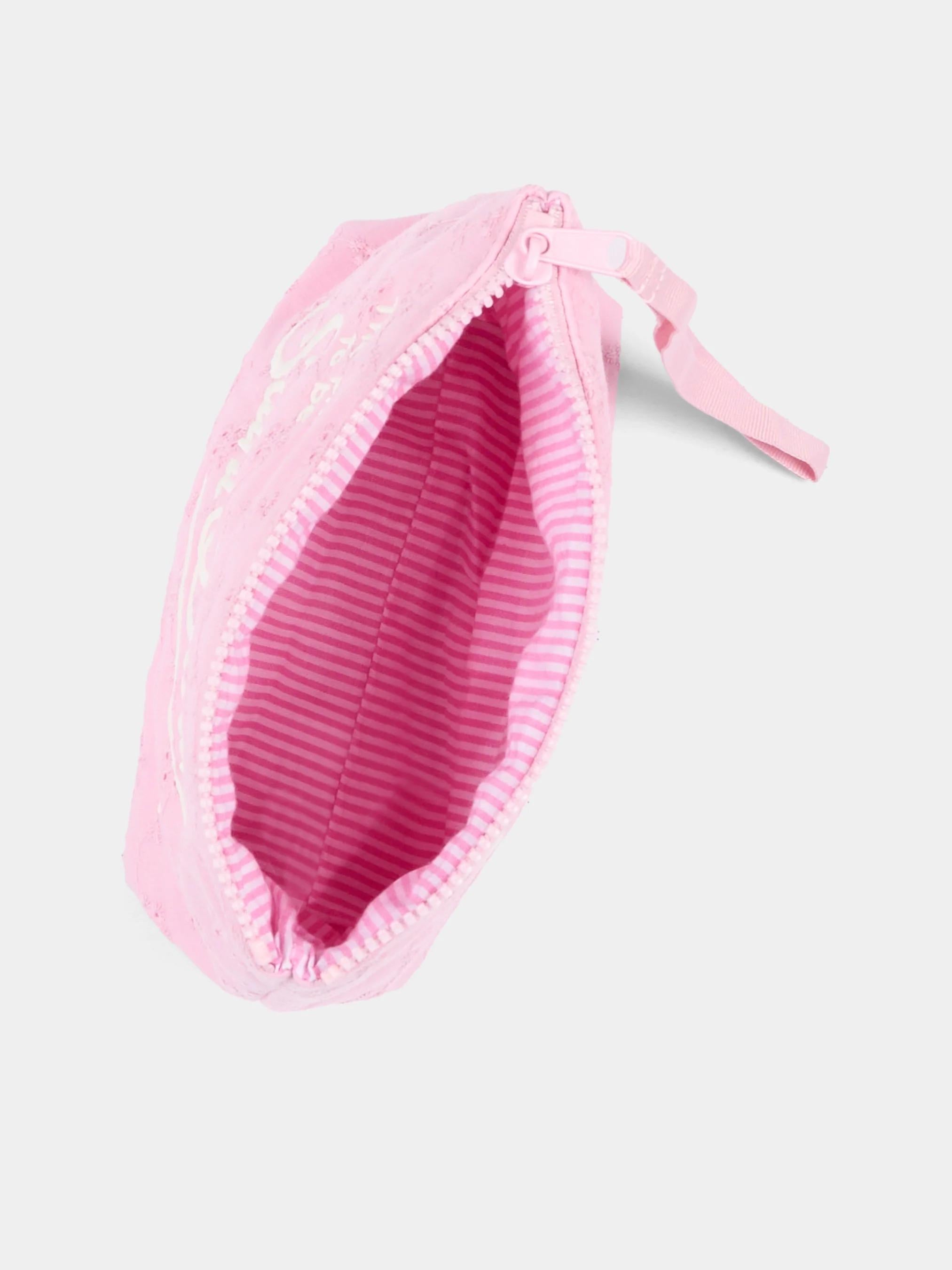 Mc2 Saint Barth Pochette Aline Rosa In Cotone Sangallo ALI0045/03025L ALI0045 03025L MC2 SAINT BARTH 