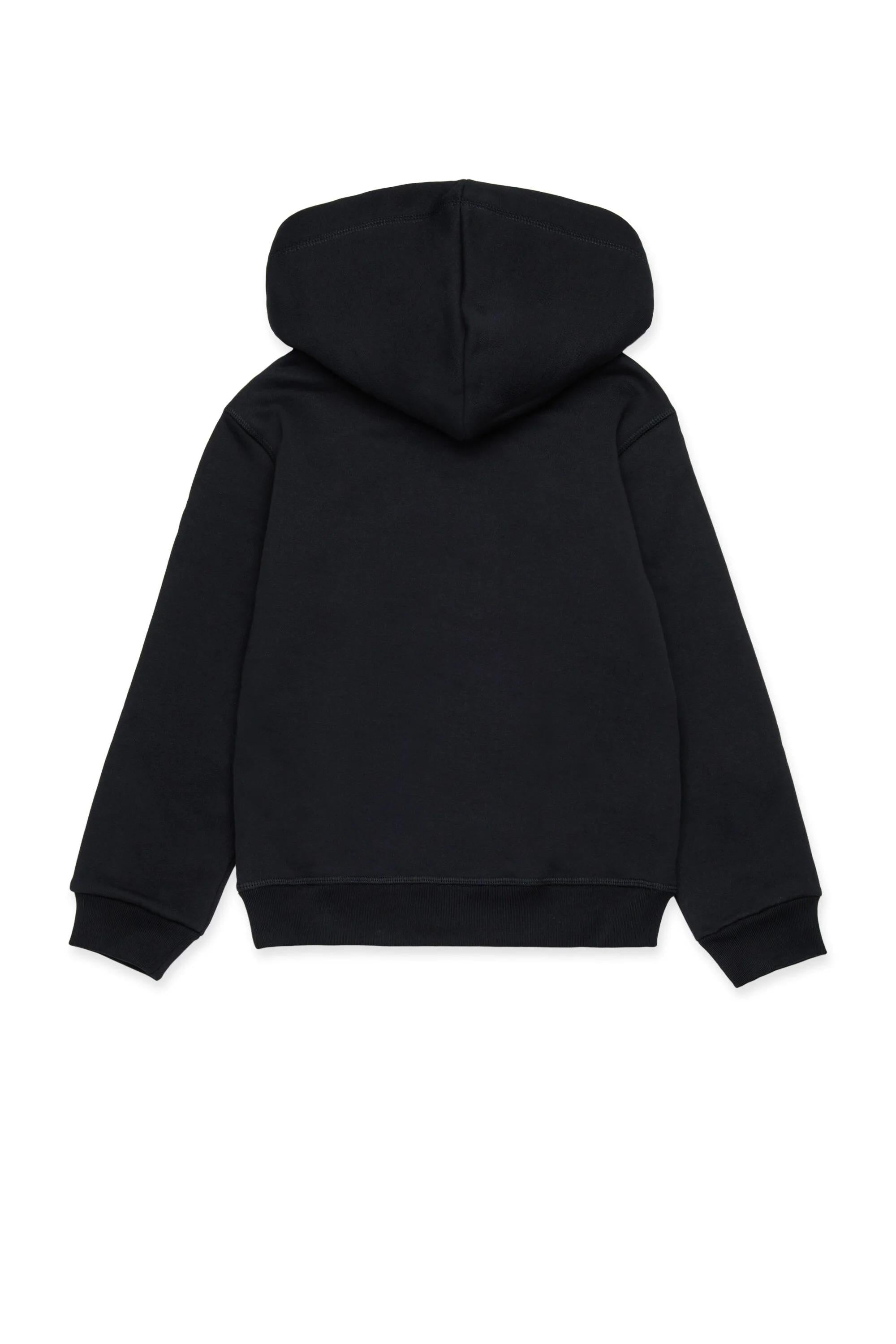 Felpa cappuccio relax DSQUARED2<BR/>Hooded sweatshirt with horror prin black DQ3004-D0094 DQ900 DSQUARED KID 