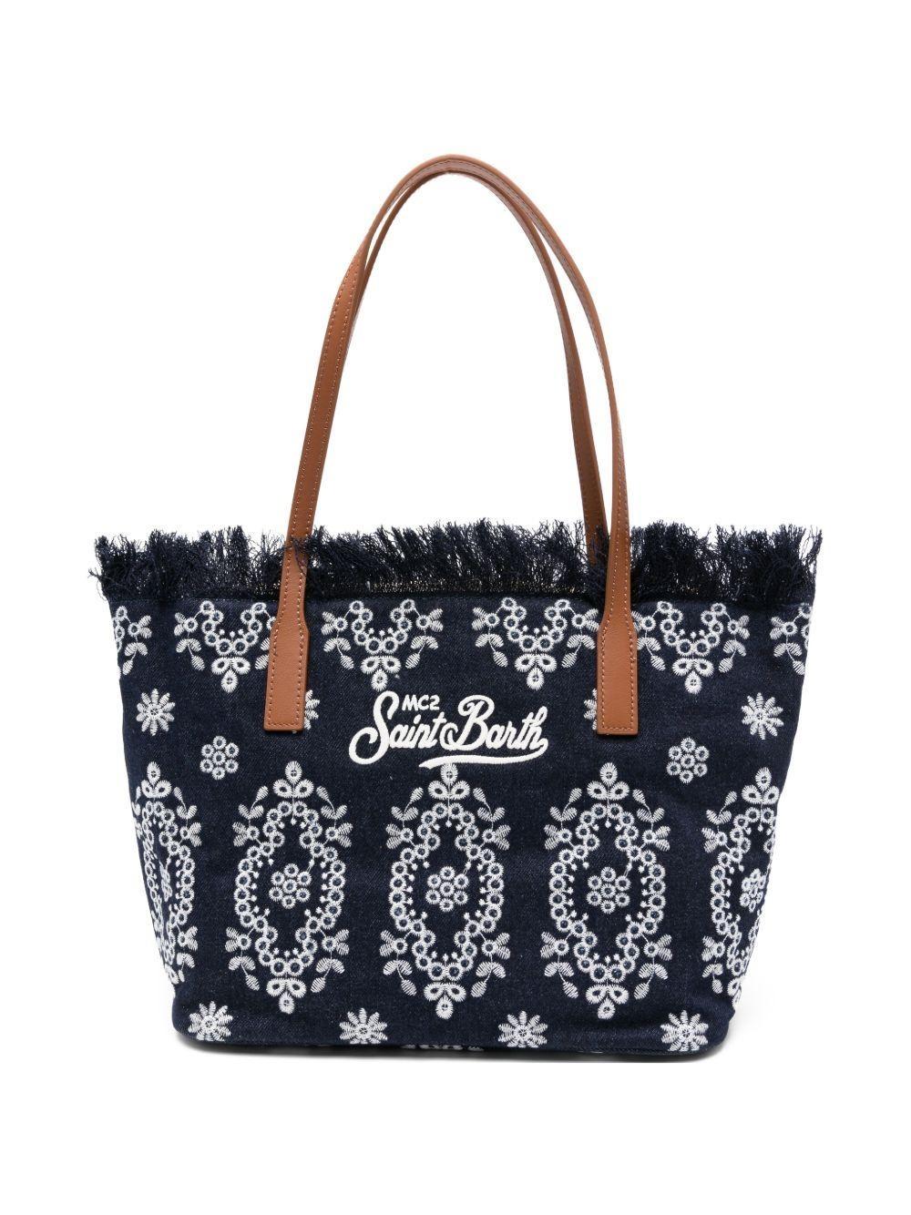 MC2 SAINT BARTH<BR/>Borsa sopping City Bag Mid Fringe CBF000101773L CBF0001 01773L MC2 SAINT BARTH 