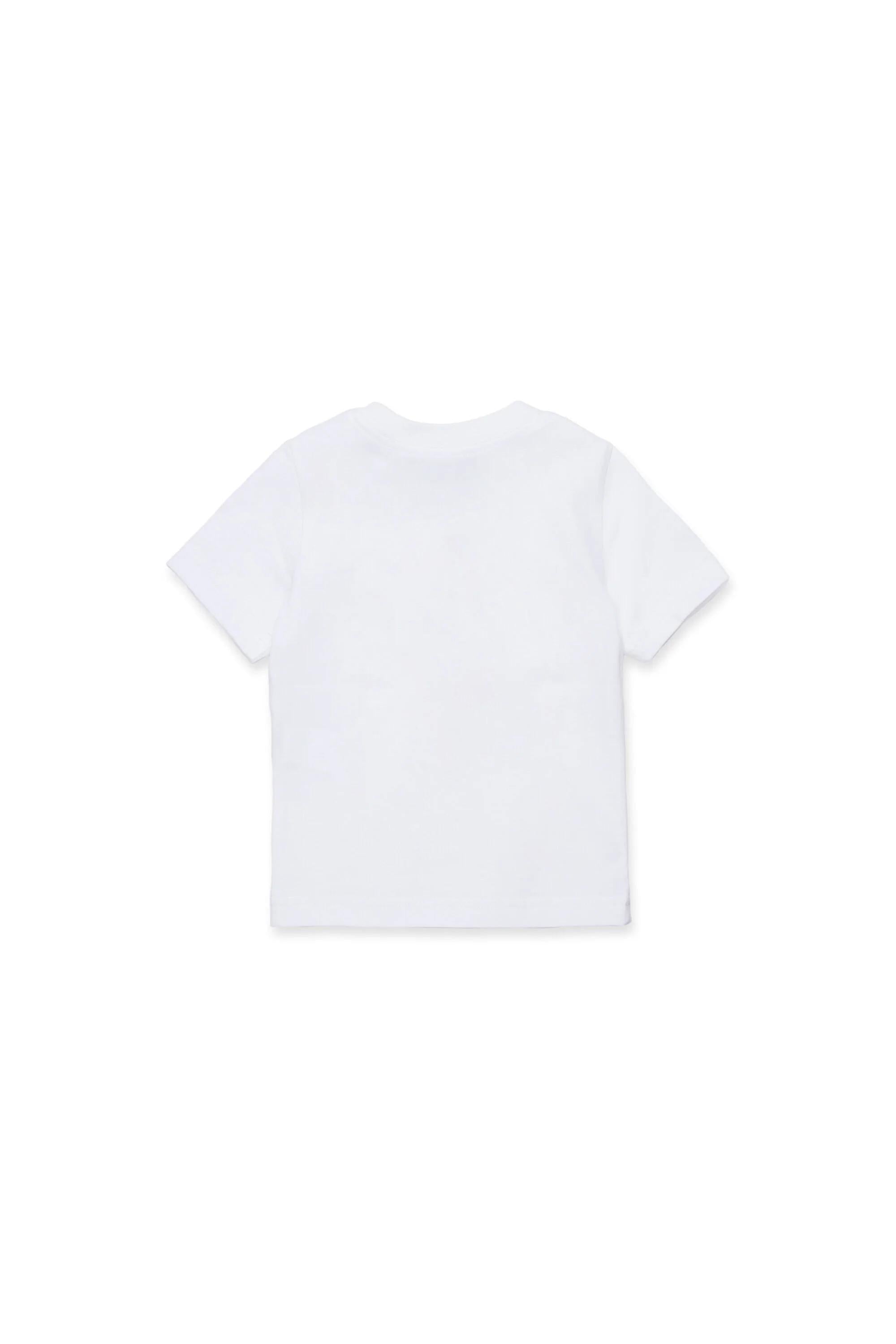 DSQUARED2<BR/>T-shirt in jersey con logo Sport BIANCA DQ2982-D00XM DQ100 DSQUARED KID 