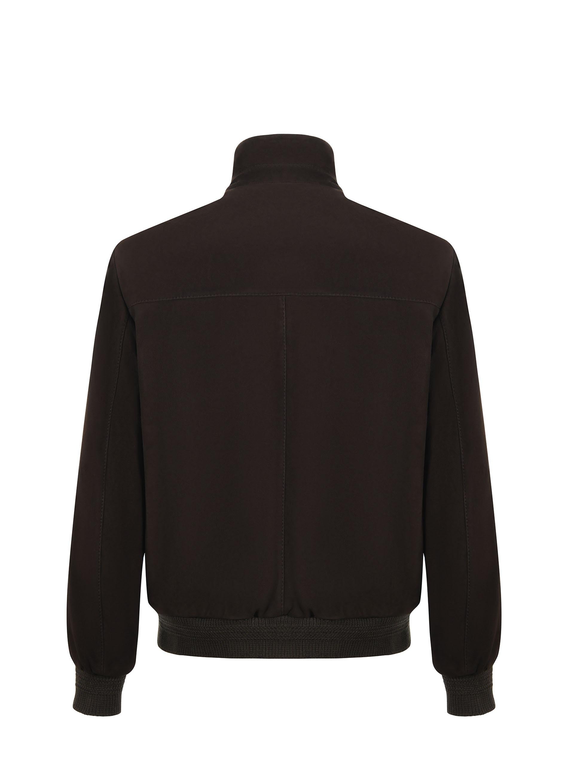 Giubbotto The Jack Leathers "tobia" in pelle scamosciata MARRONE TOBI 86 THE JACK LEATHERS 