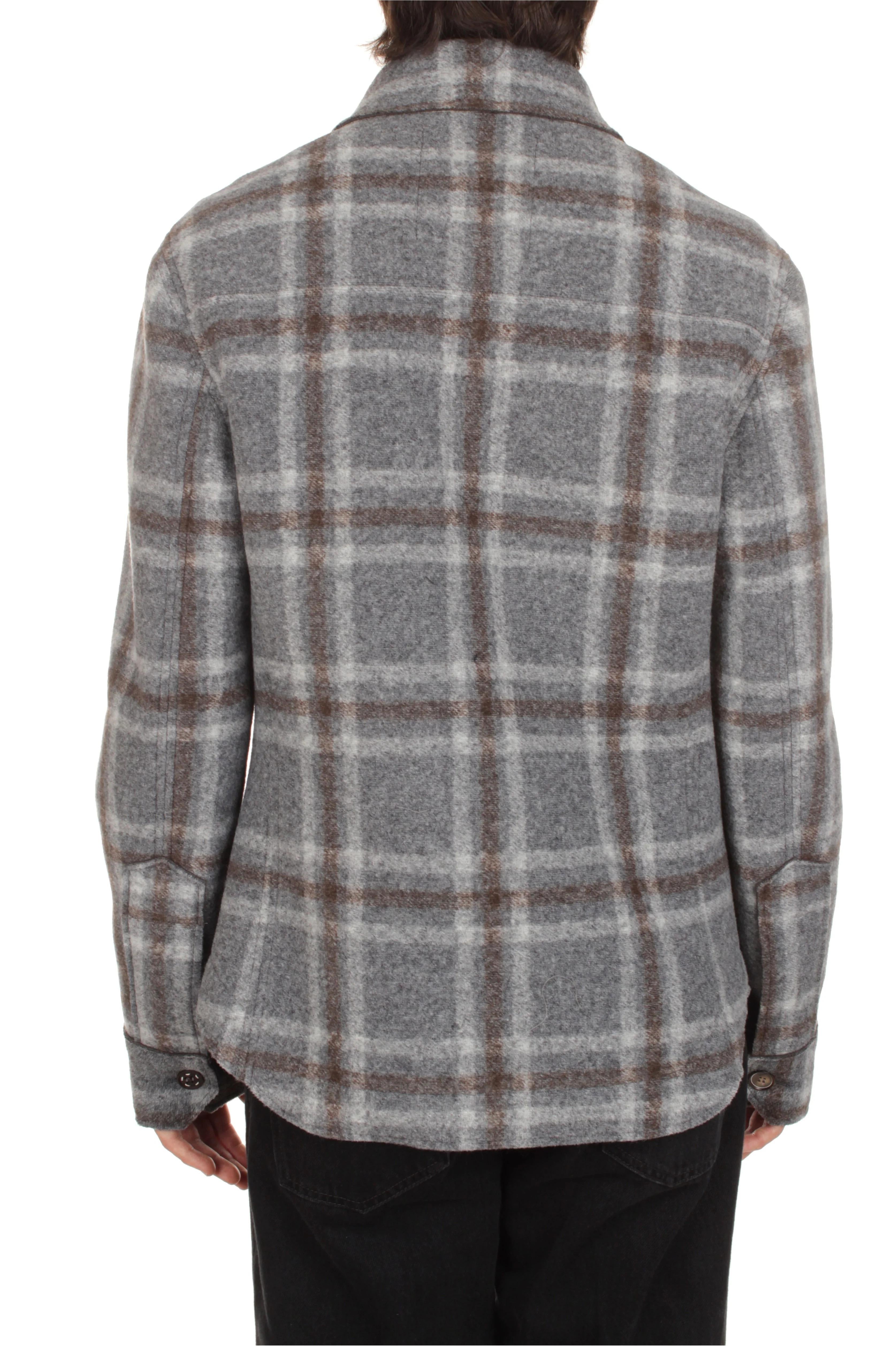 GIACCA CAMICIA BOB COMPANY PERCY GRIGIO PERCY166-T166 VAR.1 BOB 