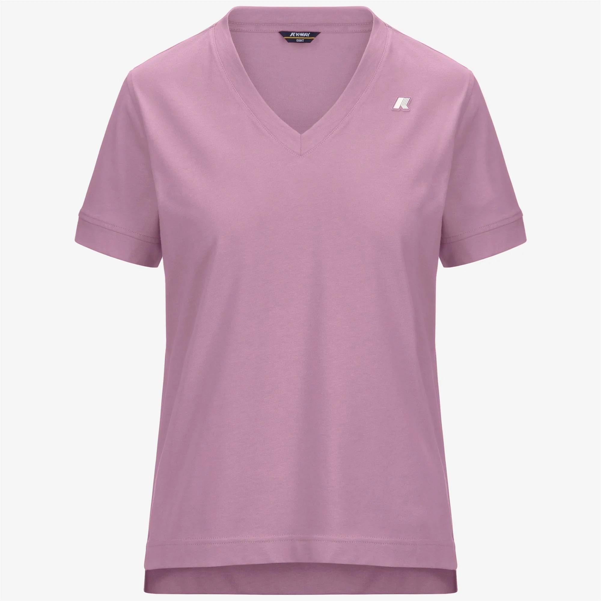 LEDA JERSEY<BR/>VIOLET GLICINE K2148FW H41 K-WAY 