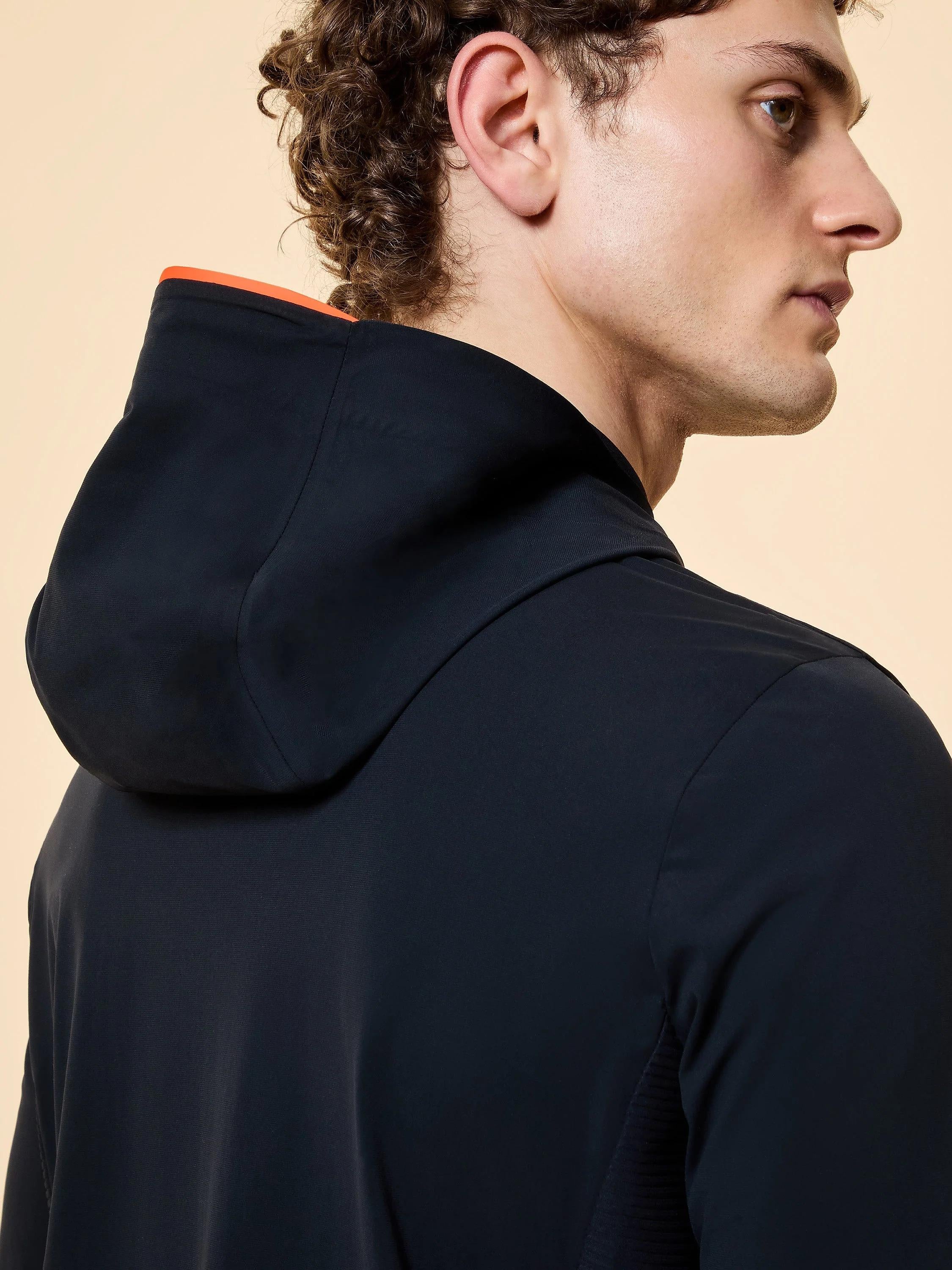 RRD Surflex Soft Touch Hood Zip Fleece Blue Black 26156 60 RRD 