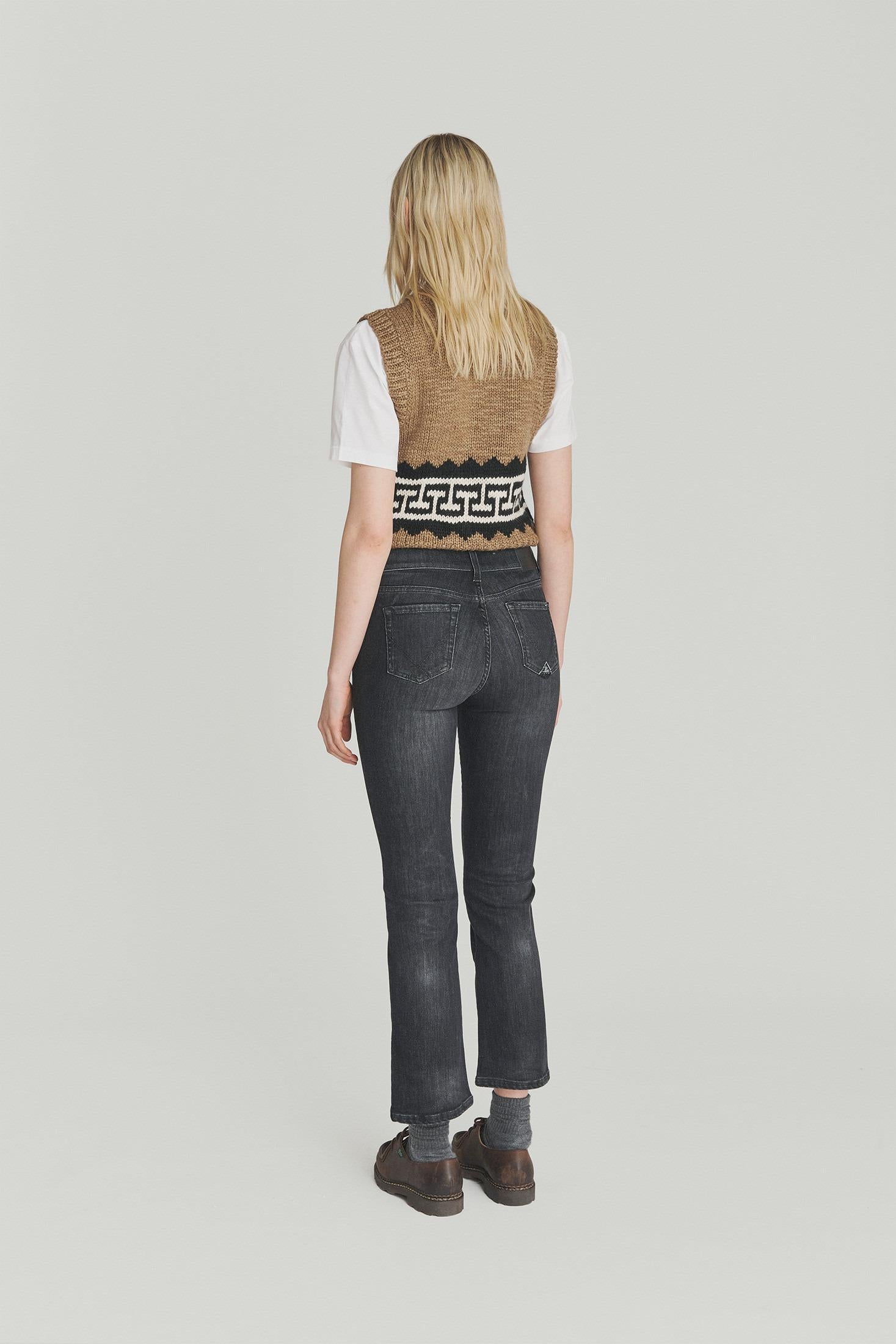 JEANS ZANDRA HEM CAMARILLO DENIM BLACK RND104N1173046 DENIM BLACK ROY ROGER'S 