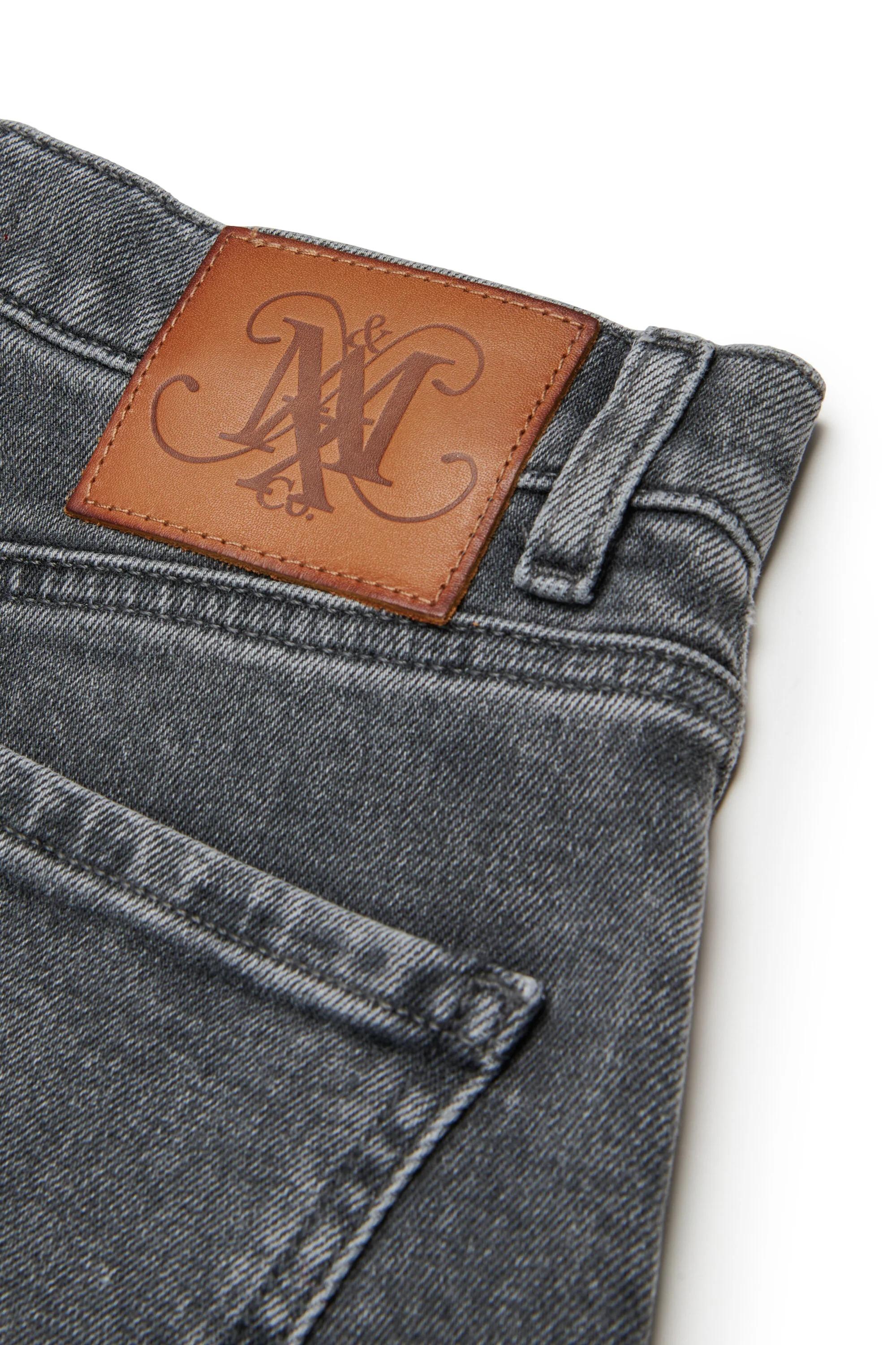 MAX&Co.<BR/>Jeans larghi grigio piombo MX0216-MX097 MX03 MAX&CO KID 