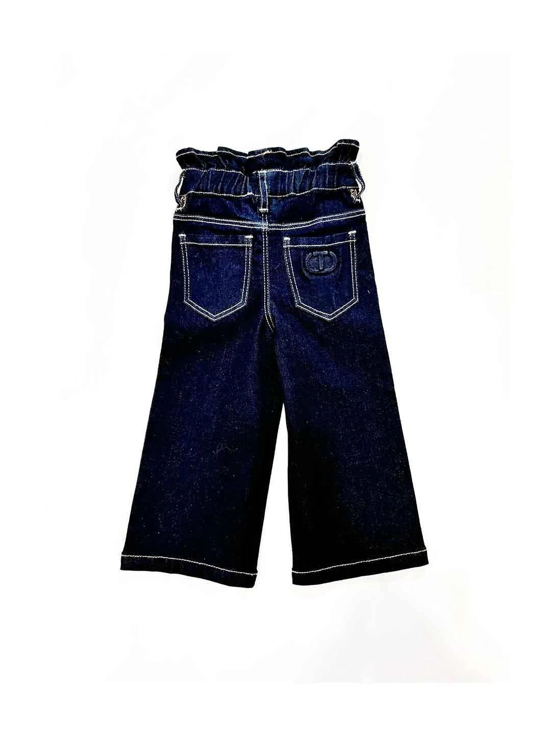 Twinset Jeans wide leg rinse cinque tasche 252GB2230 06295 TWINSET 