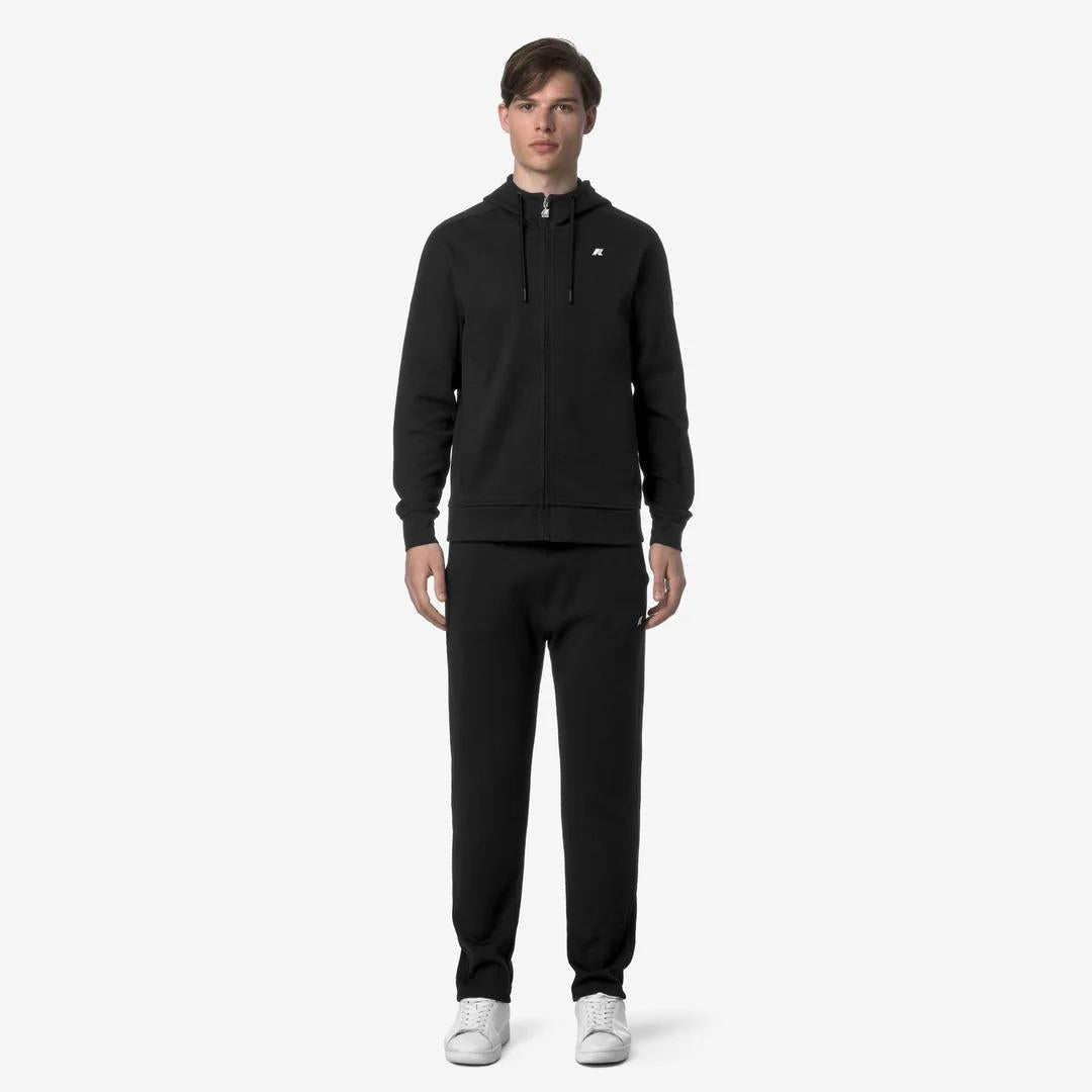 ITON INTERLOCK<BR/>BLACK PURE K8132QW USY K-WAY 
