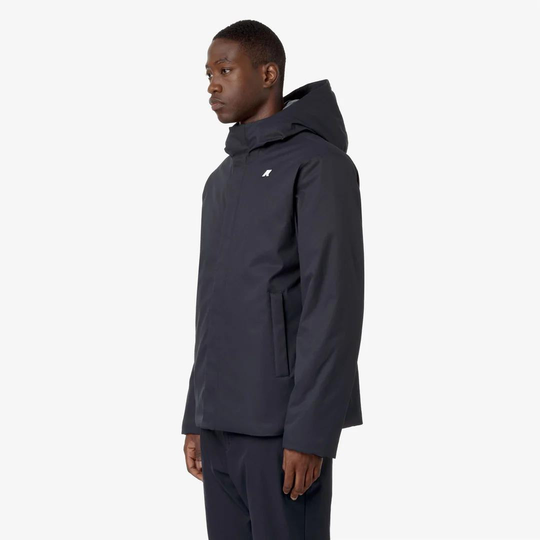 K-WAY JACKO TWILL MARMOTTA<BR/>BLUE D-BLUE A K8133DW AL9 K-WAY 