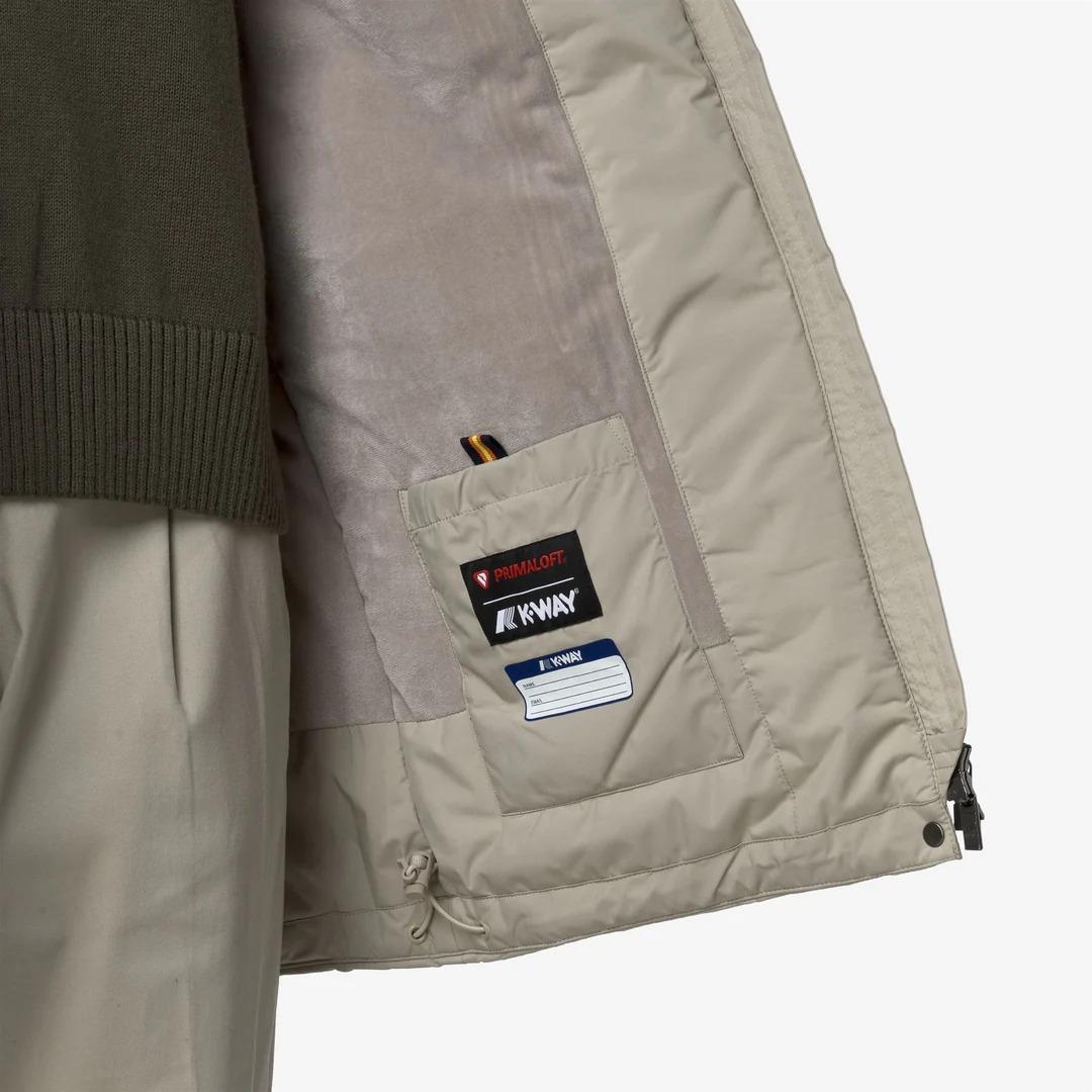 SOPHIE SOFT TOUCH MARMOTTA<BR/>BEIGE CASHMERE-GREY GOAT K71326W B2X K-WAY 