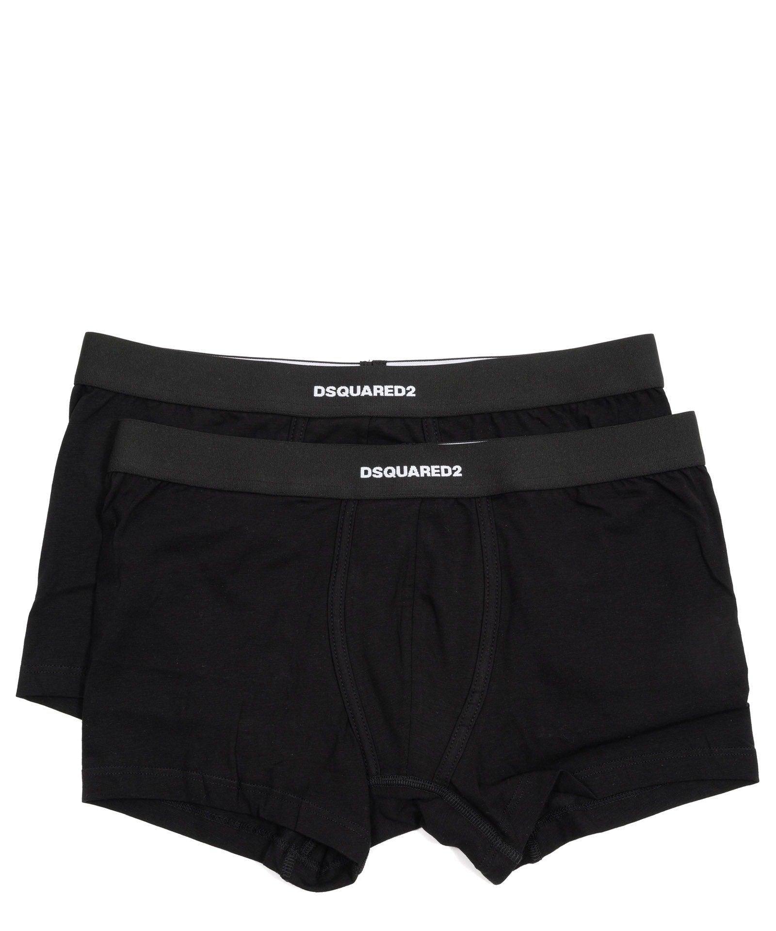 BOXER NERO DSQUARED2 DCX210070 001 DSQUARED 