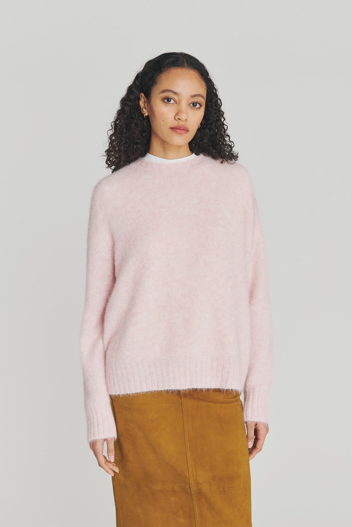 PULLOVER IN ALPACA  ROSA RND559CNXXXX C0119 ROY ROGER'S 