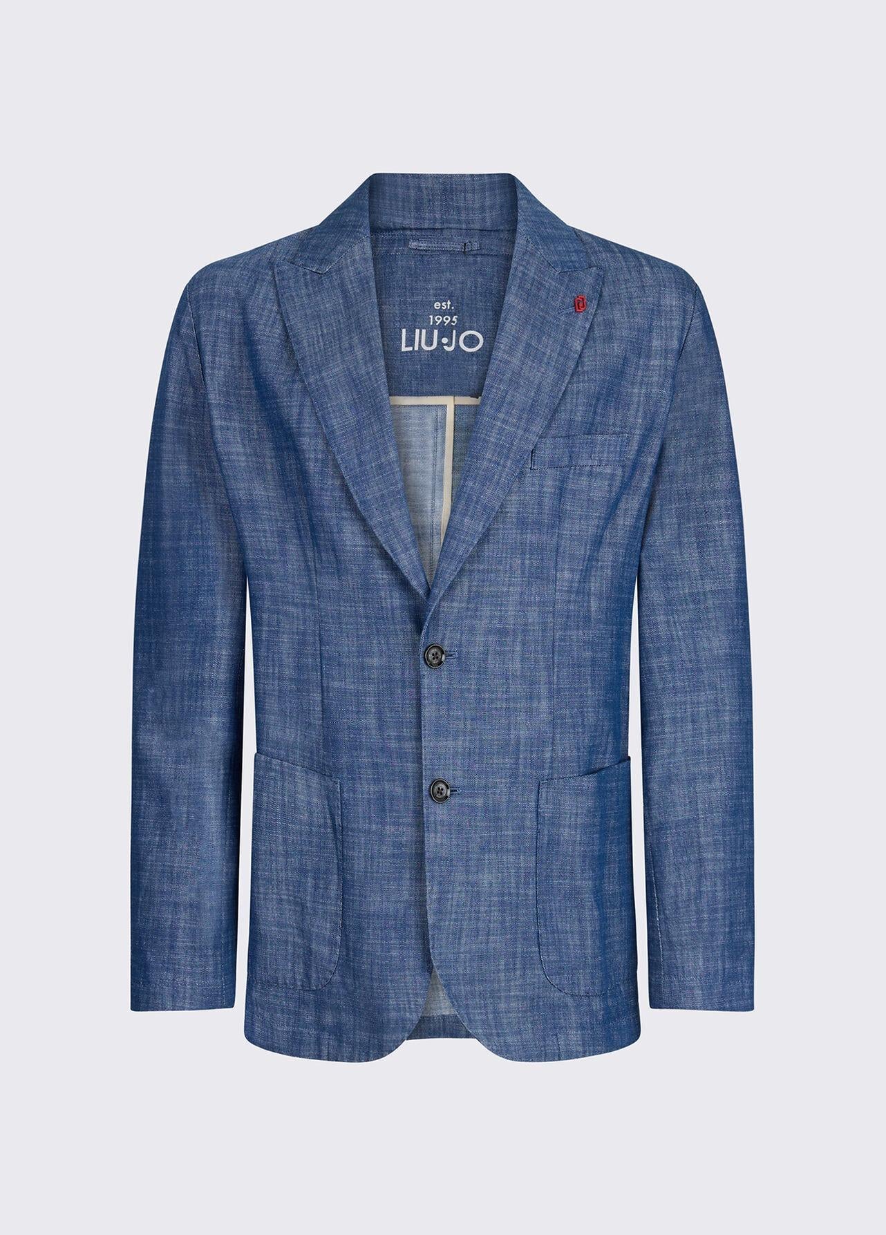 Liu-jo Giacca in denim chambray QA6025T493A 77000 LIU-JO 