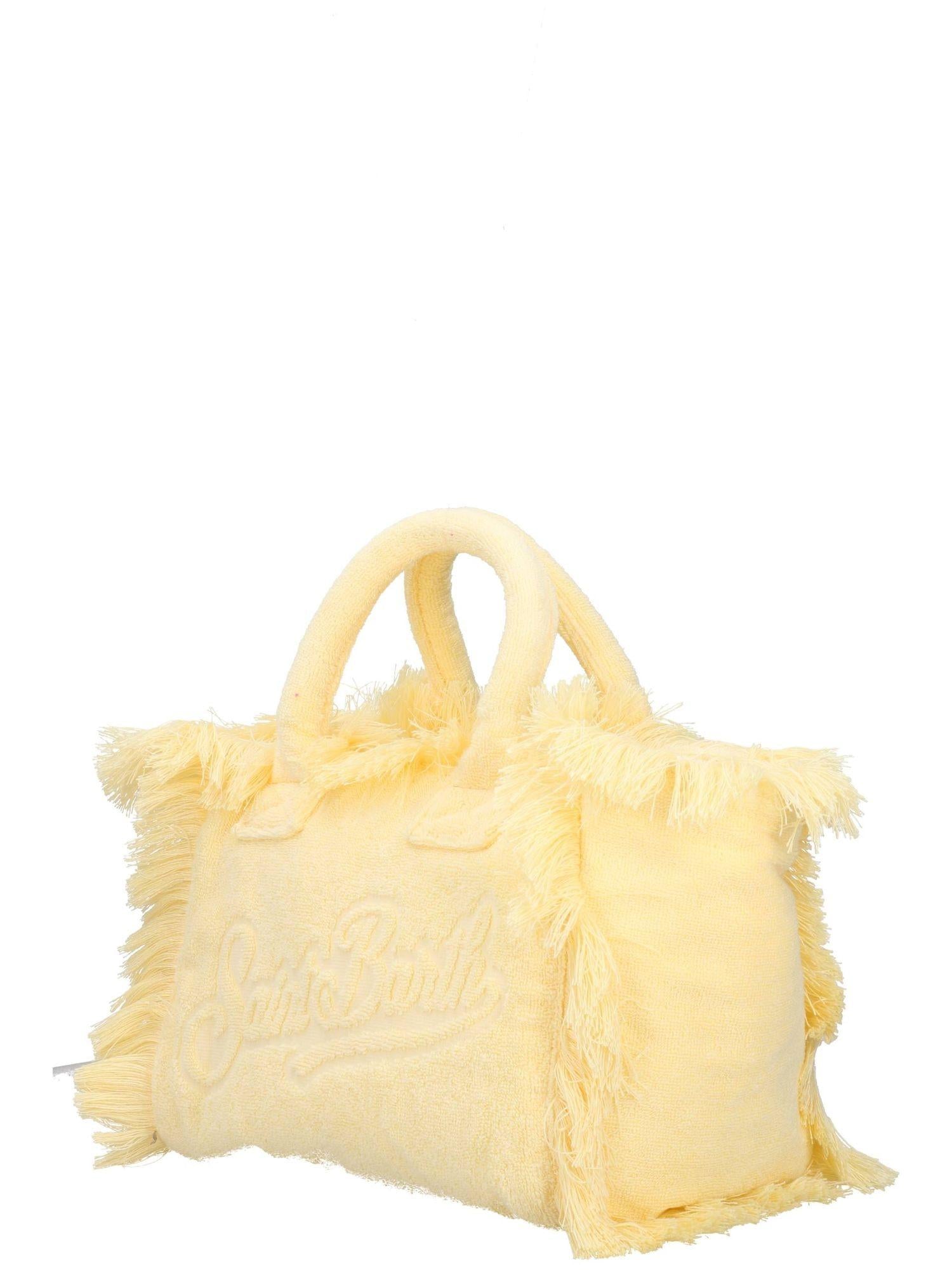Borsa Colette Terry MC2 Saint Barth COL0011 00409L  gialla. COL0011 00409L MC2 SAINT BARTH 