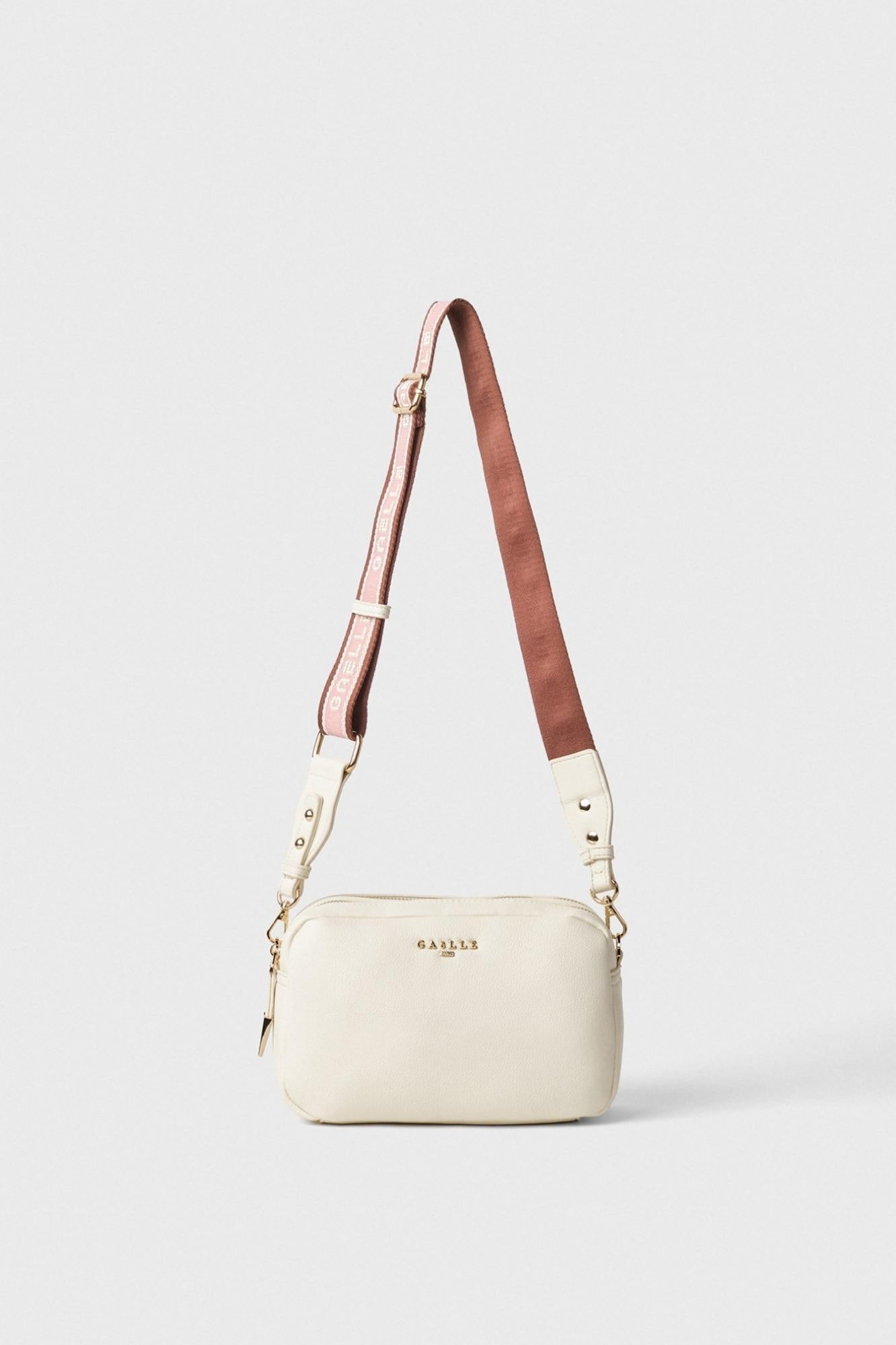Regular Camera Bag Tracolla Logata Oro  Burro - Gaëlle Paris GAACW02434-MTTW0002 BU0I GAELLE 