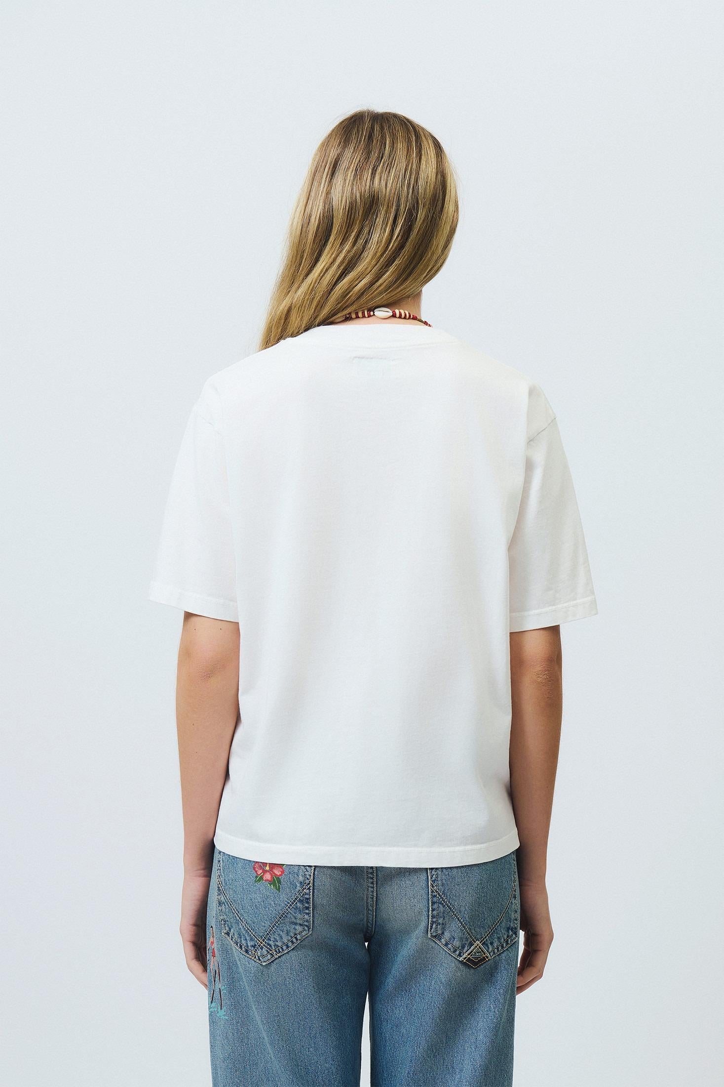 T-shirt pocket jersey Bianca RND586CB55XXXX C0069 ROY ROGER'S 