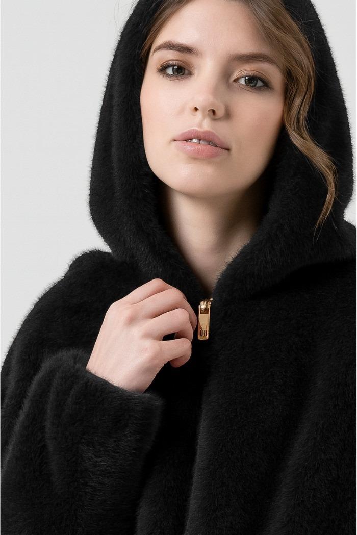 Fracomina giacca bomber regular black FR25WC4004O44501 053 FRACOMINA 