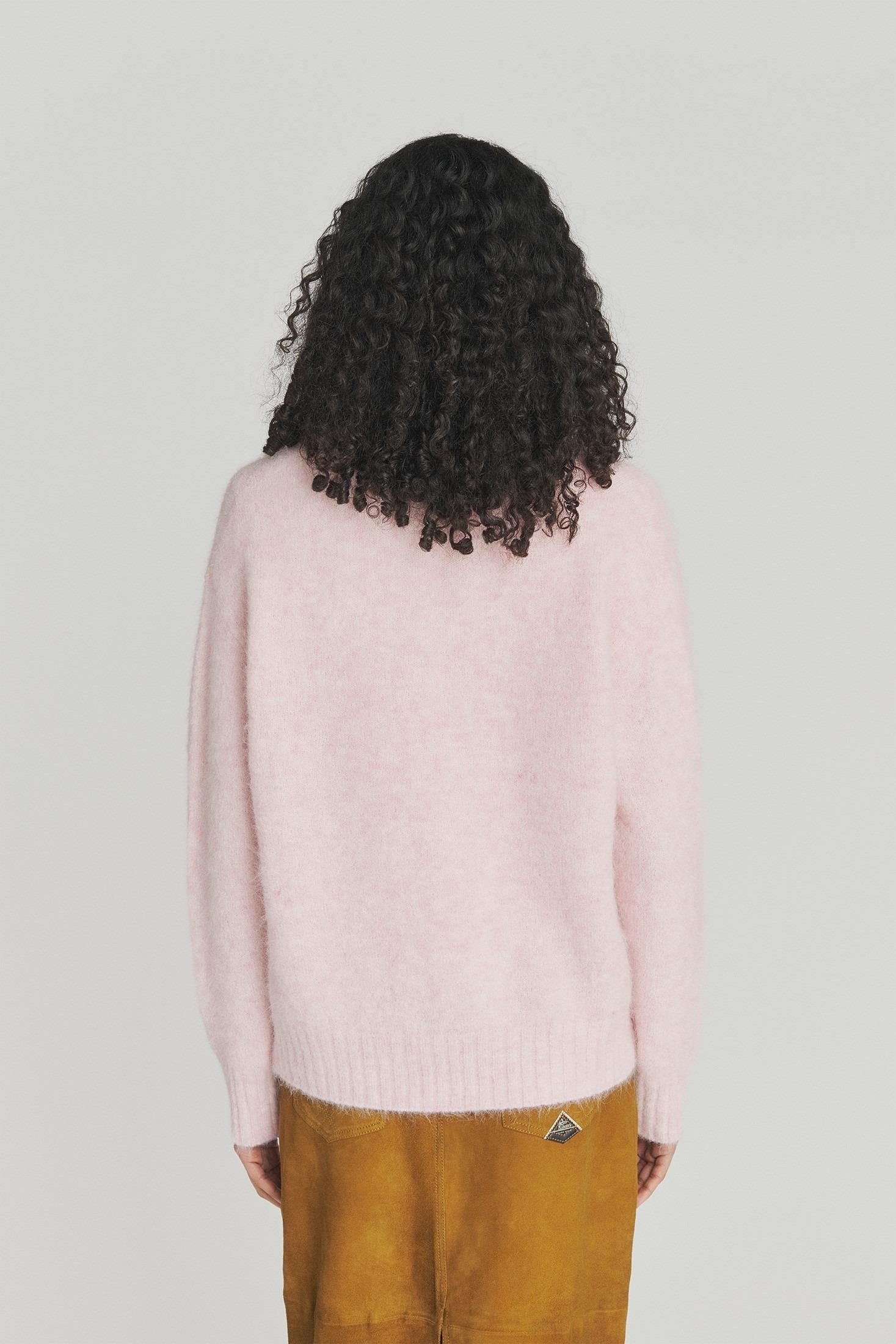 PULLOVER IN ALPACA  ROSA RND559CNXXXX C0119 ROY ROGER'S 