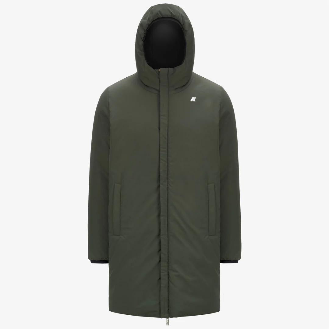 JACOB ST WARM REVERSIBLE<BR/>BLACK PURE-GREEN BLACKISH K6128WW AH3 K-WAY 