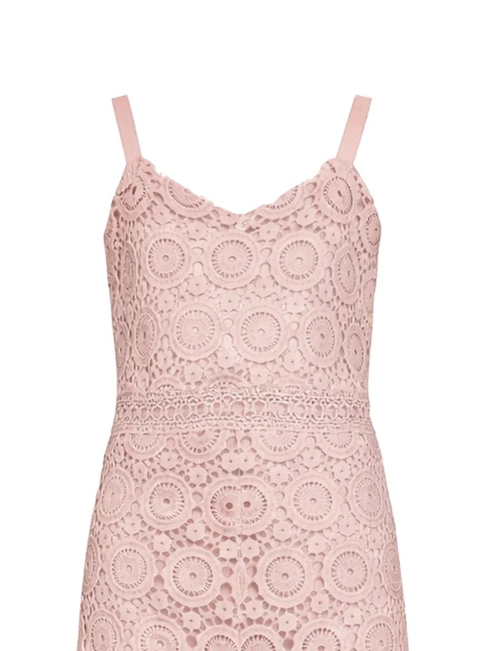 TWINSET Kids<BR/>tuta intera in pizzo macramè 261GJ2Q22 10021 TWINSET 