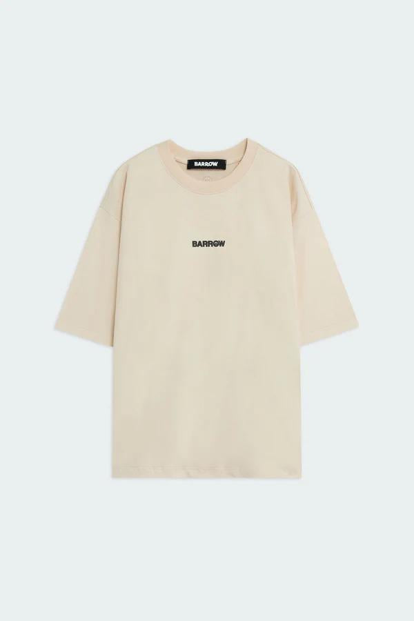 Barrow Jersey T-Shirt unisex crema F5BWUATH049 013 BARROW 
