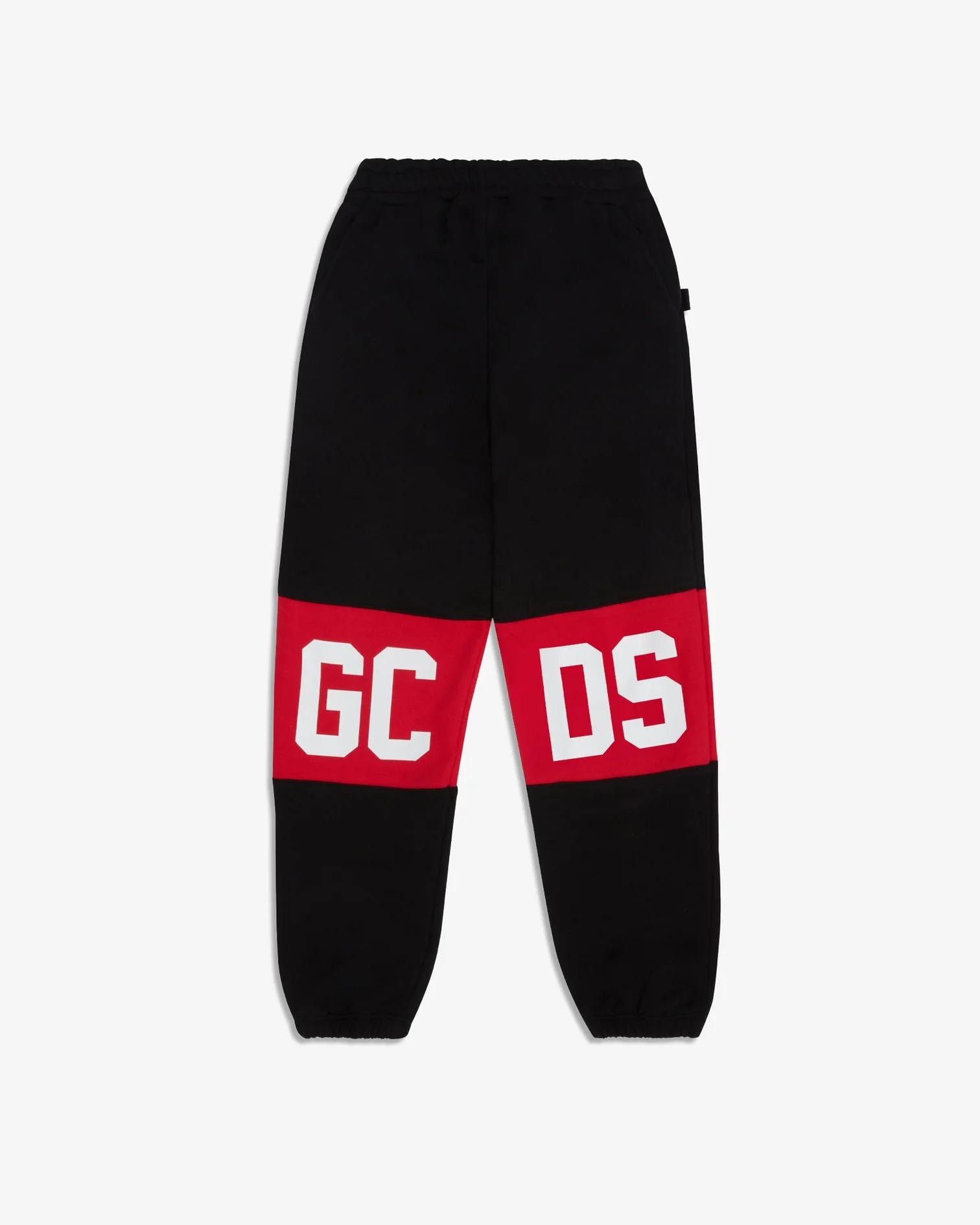 GCDS Pantaloni Tuta Band Logo Nero Z0UJQE588F004* 999R GCDS 
