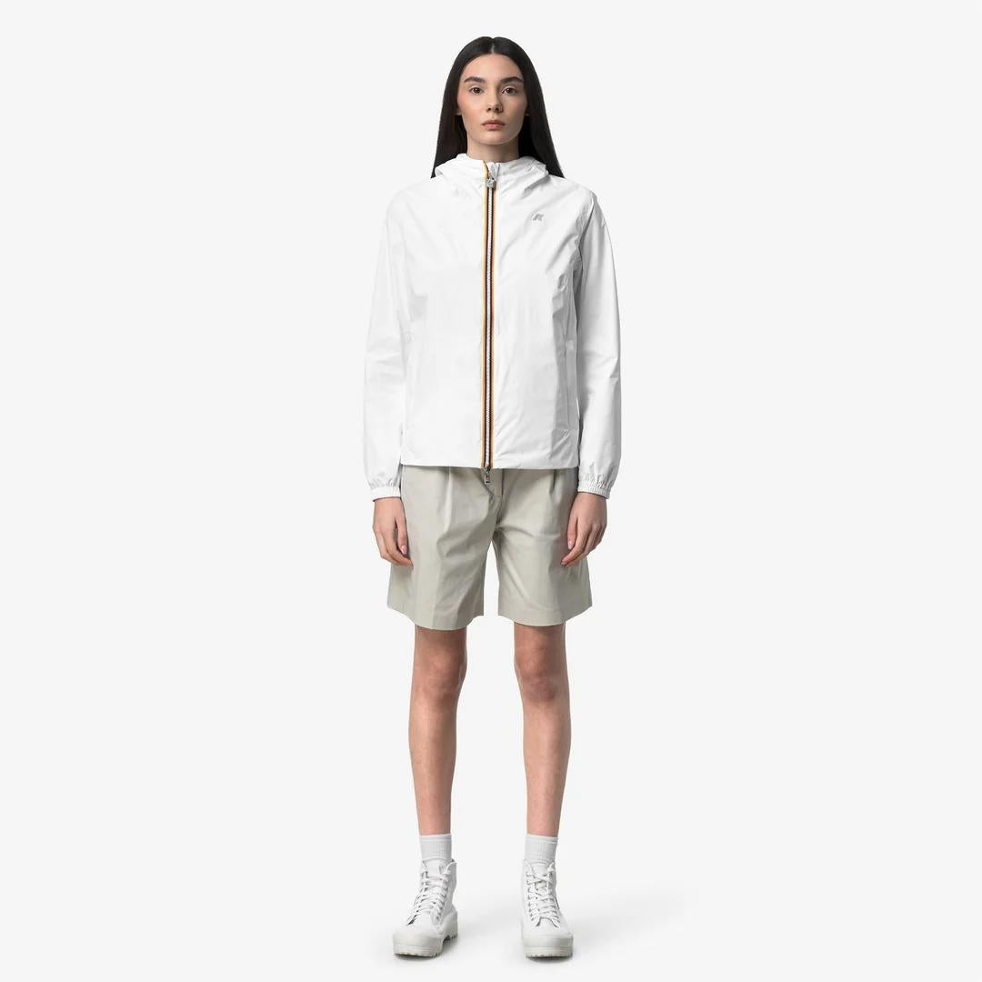 LIL 2.0 PLUS.2 REVERSIBLE<BR/>WHITE-BEIGE LT K21348W AOM K-WAY 