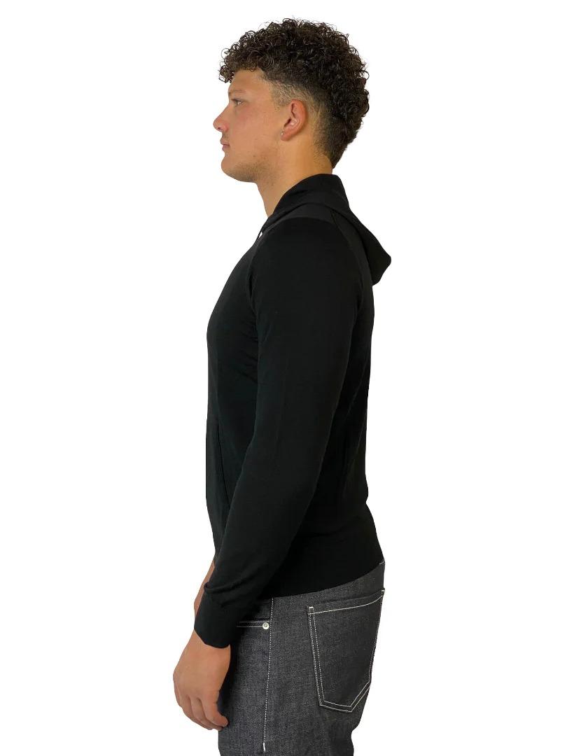 Diktat maglia con cappuccio NERA DK97071 NERO DIKTAT 