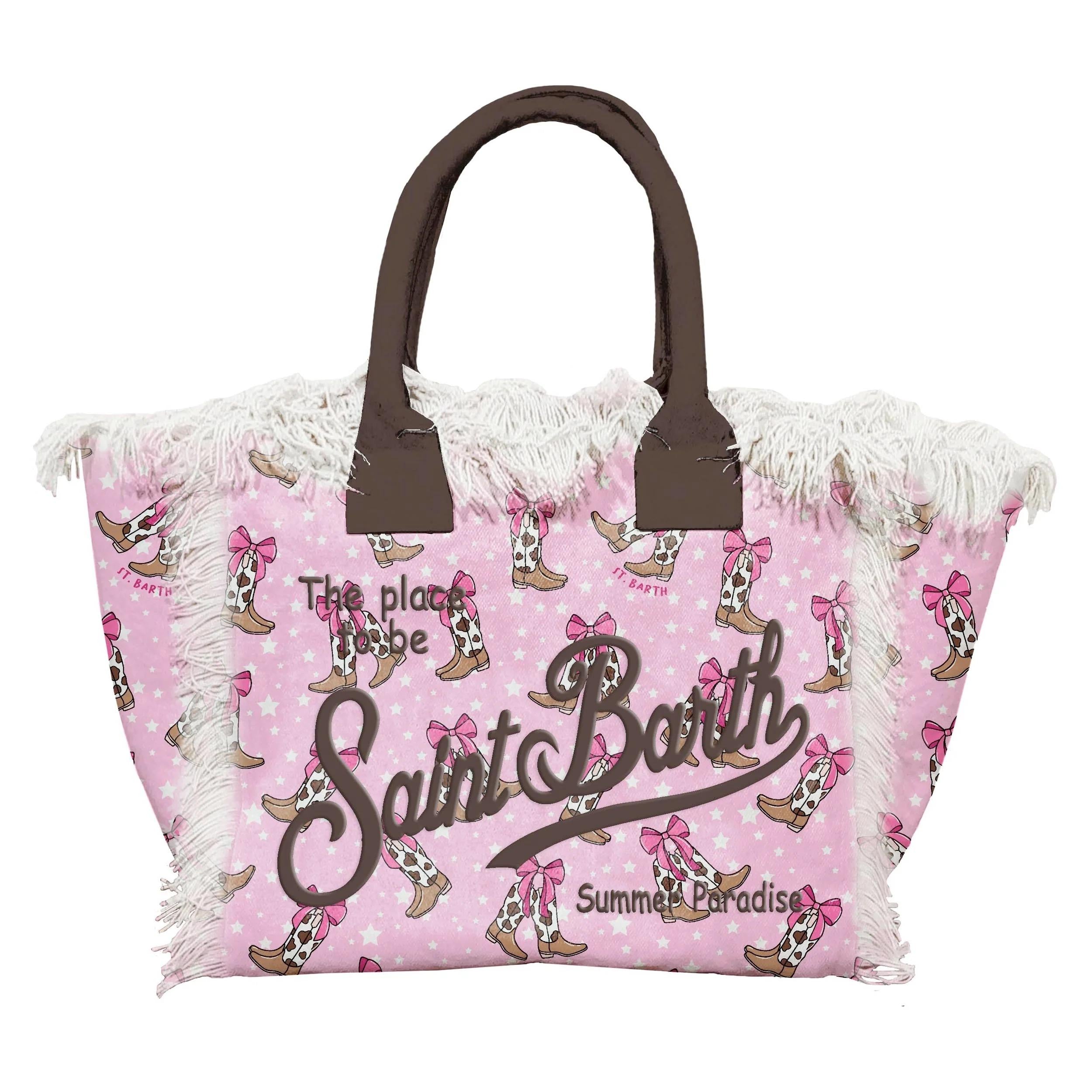 MC2 SAINT BARTH Borsa COLETTE-Cowgirl Rosa COL0001 00275L MC2 SAINT BARTH 