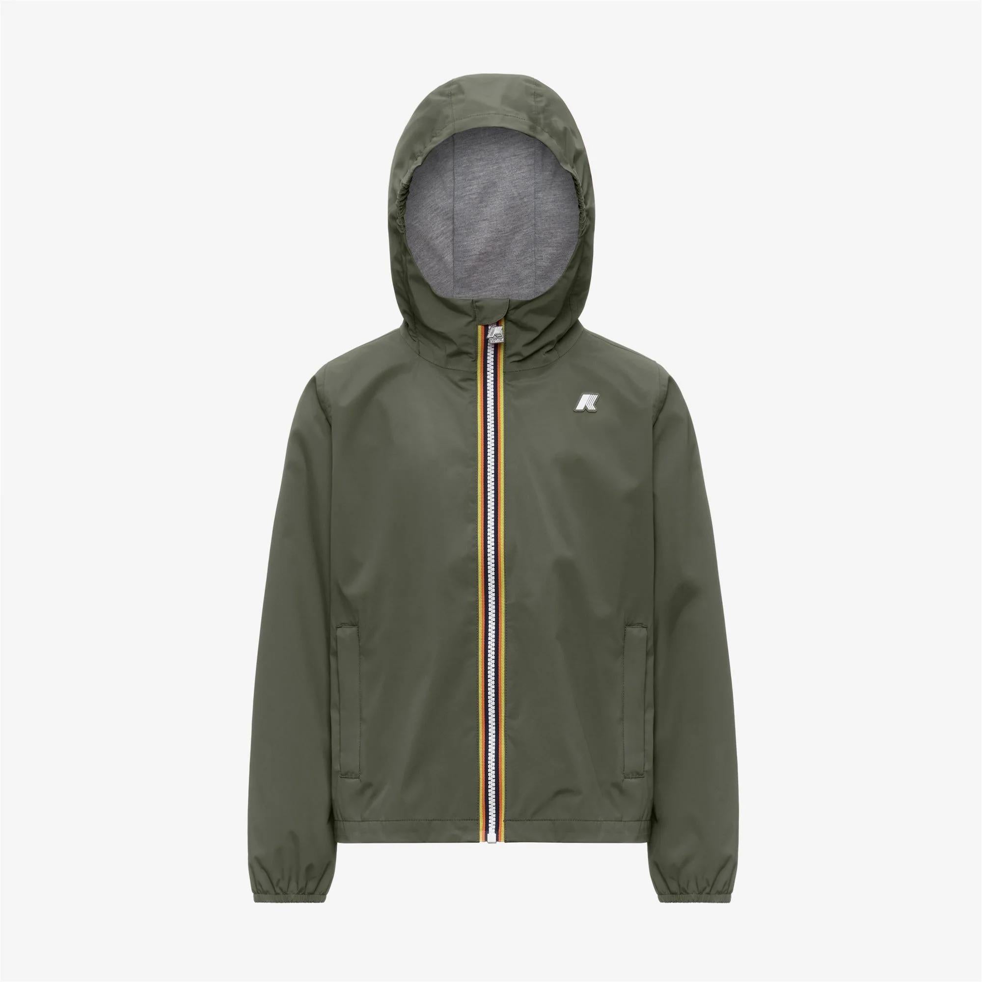 P. JACK STRETCH NYLON JERSEY<BR/>GREEN LICHEN K41335W V15 K-WAY 