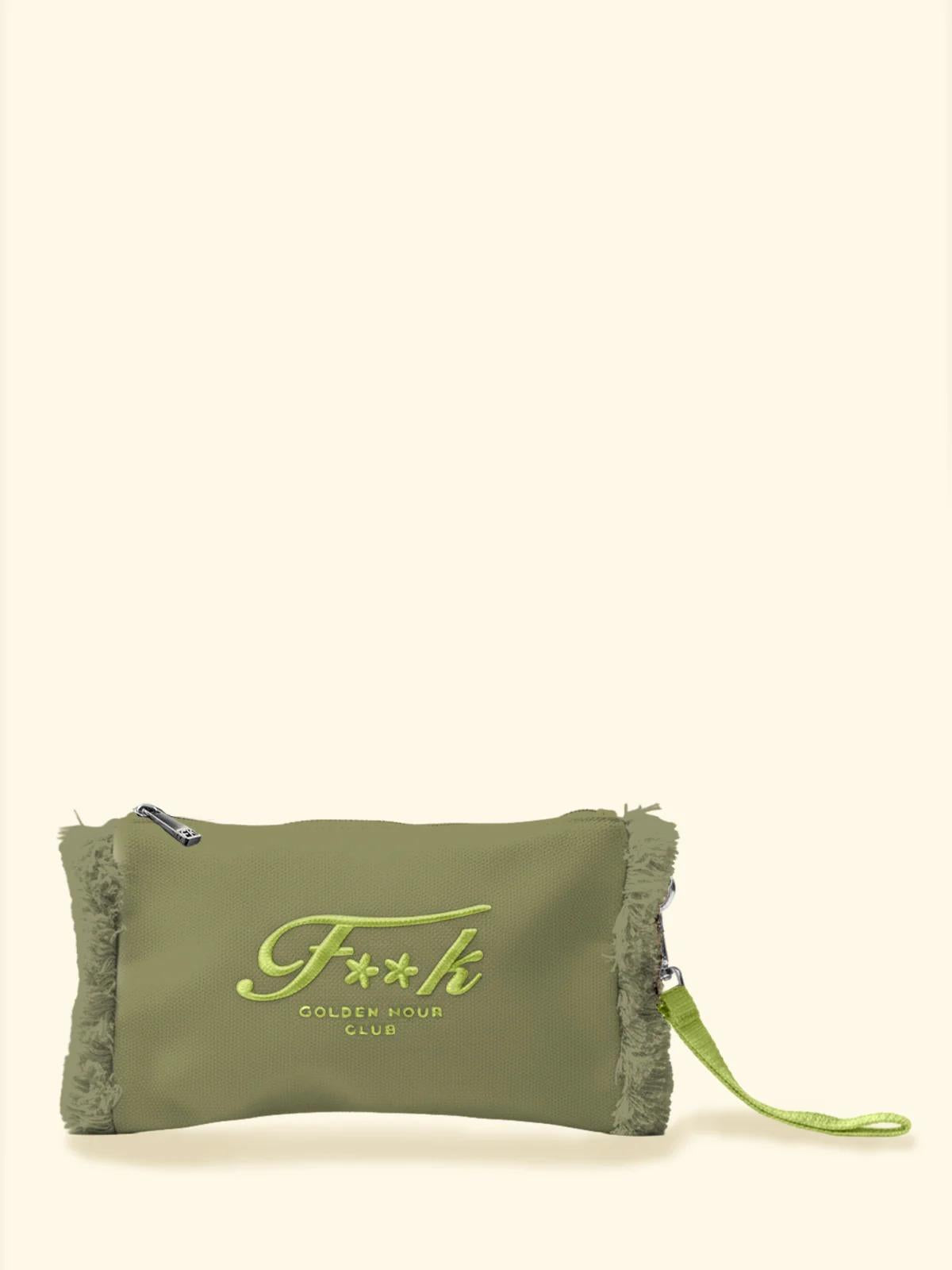 Mini Pochette Donna F**K Verde Militare SW0108-MG FA26-SW0108 MG F**K 