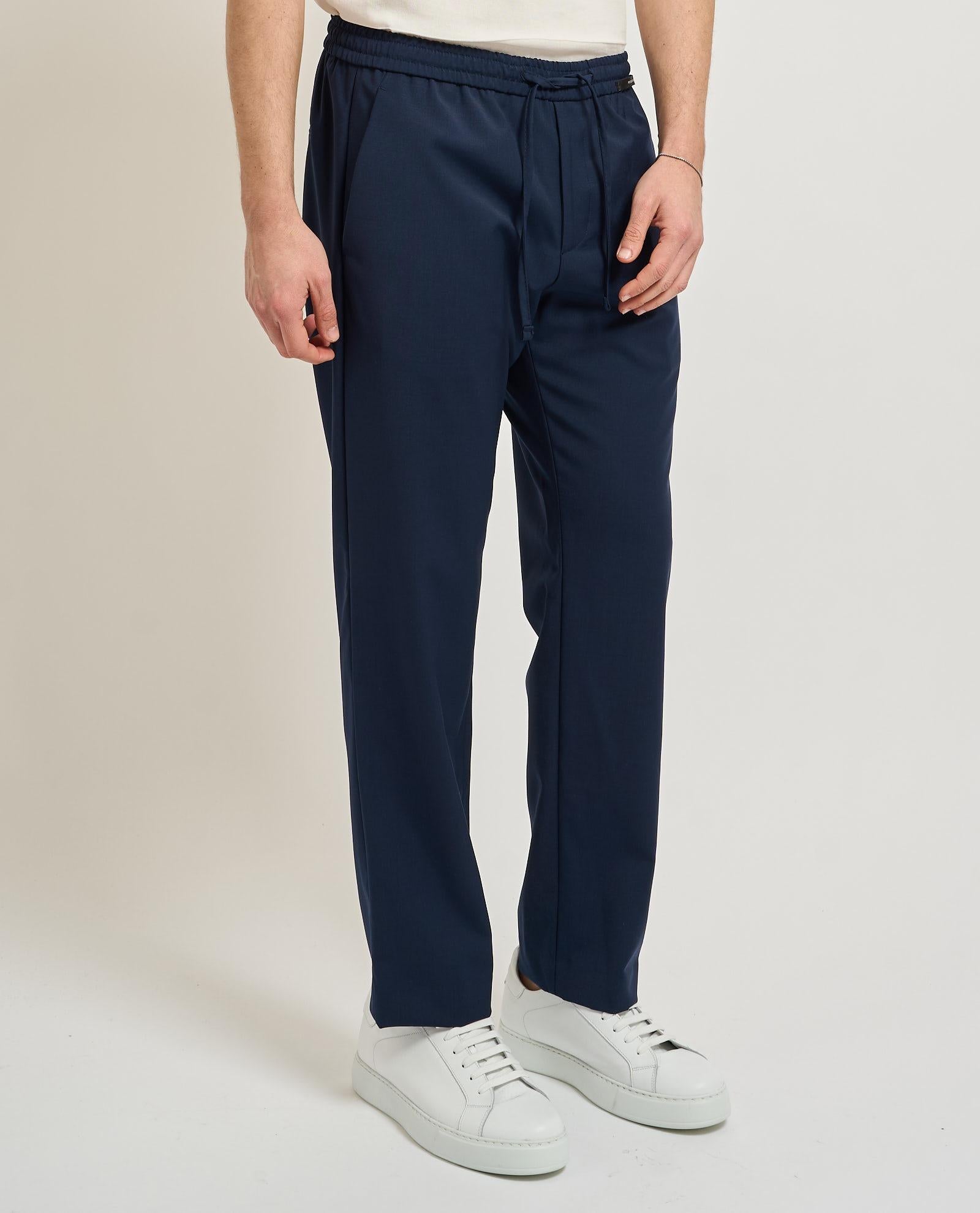 MICHAEL COAL<BR/>Pantaloni uomo in cotone Michael Coal Blu MCADA3687001 MCADA3687S26 001 MICHAEL COAL 