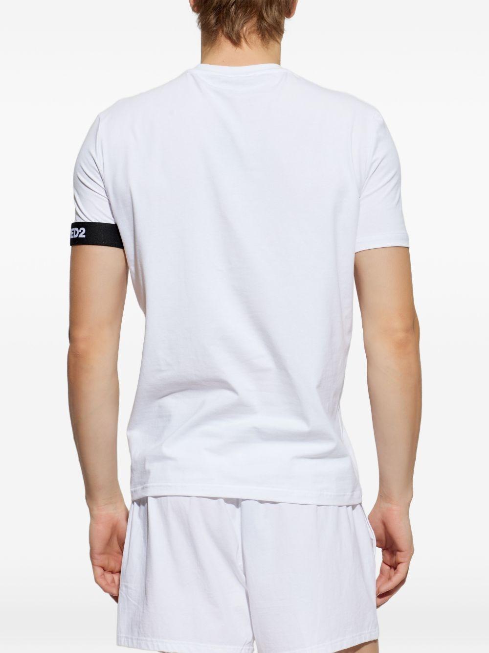 Dsquared T-shirt uomo Dsquared2 bianca D9M3S6210100 D9M3S6210 100 DSQUARED 
