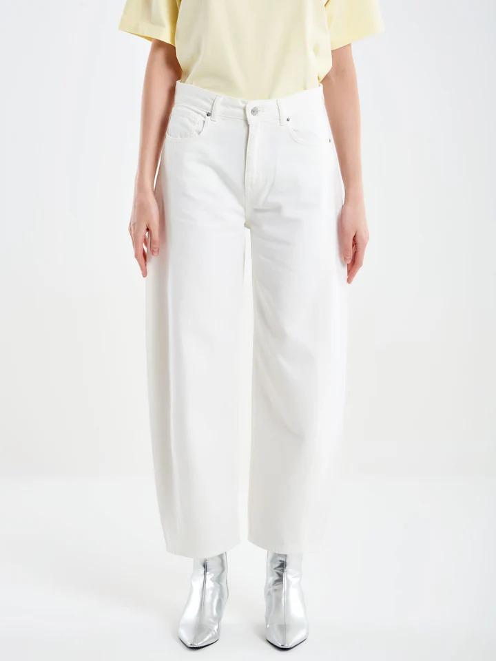 Vicolo Jeans Chiara Barrel Bianco DAB5150 02 VICOLO 