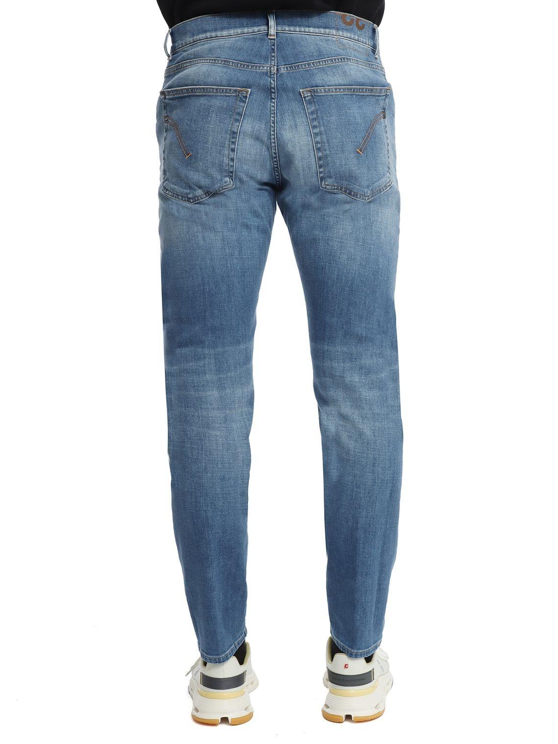 Dondup Jeans Dian Carrot Cinque Tasche Slim Fit Uomo Blu UP576-DS0345U-LG6 800 DONDUP 