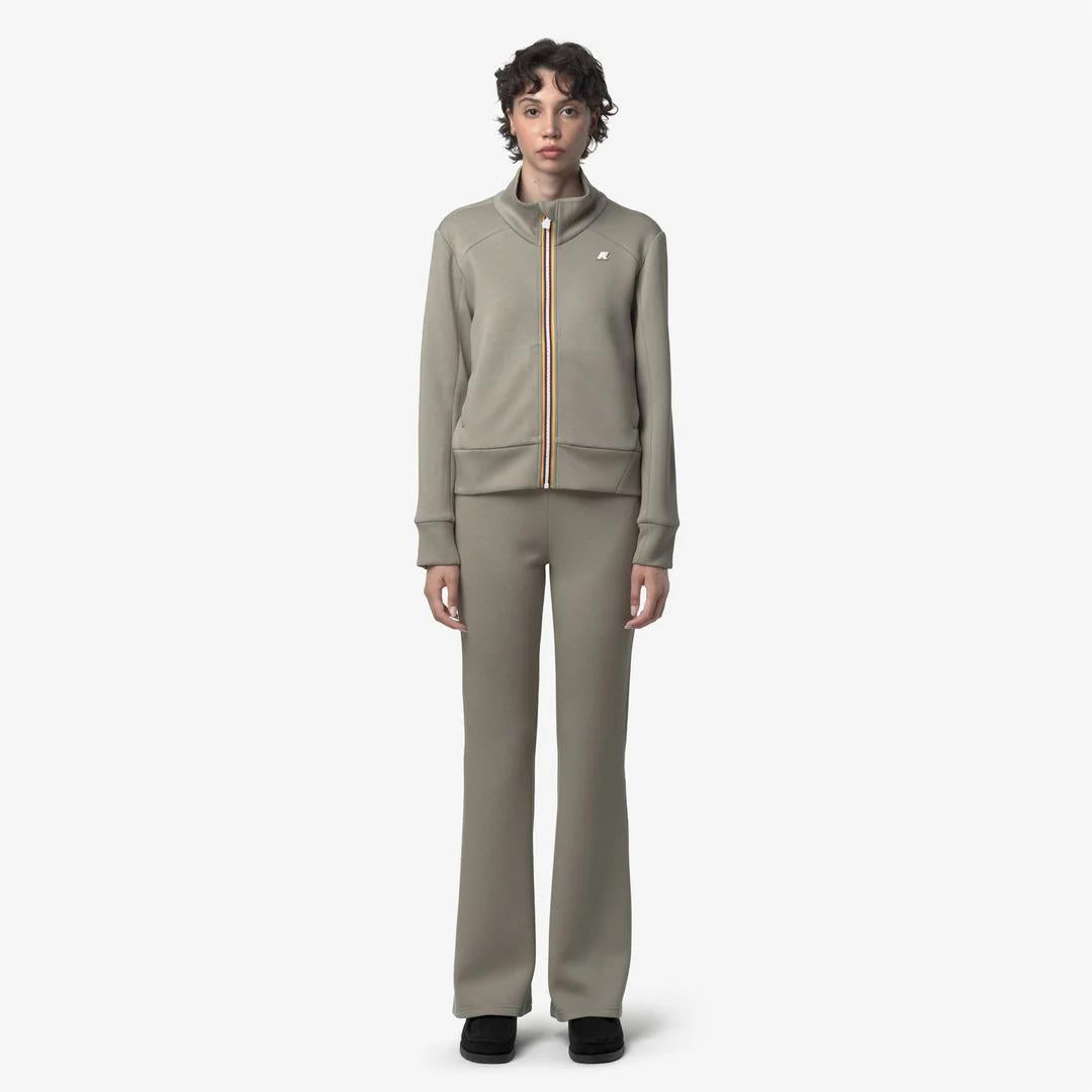 Pantalone K-Way Jenny Light Spacer Green Oak K2123NW 633 K-WAY 