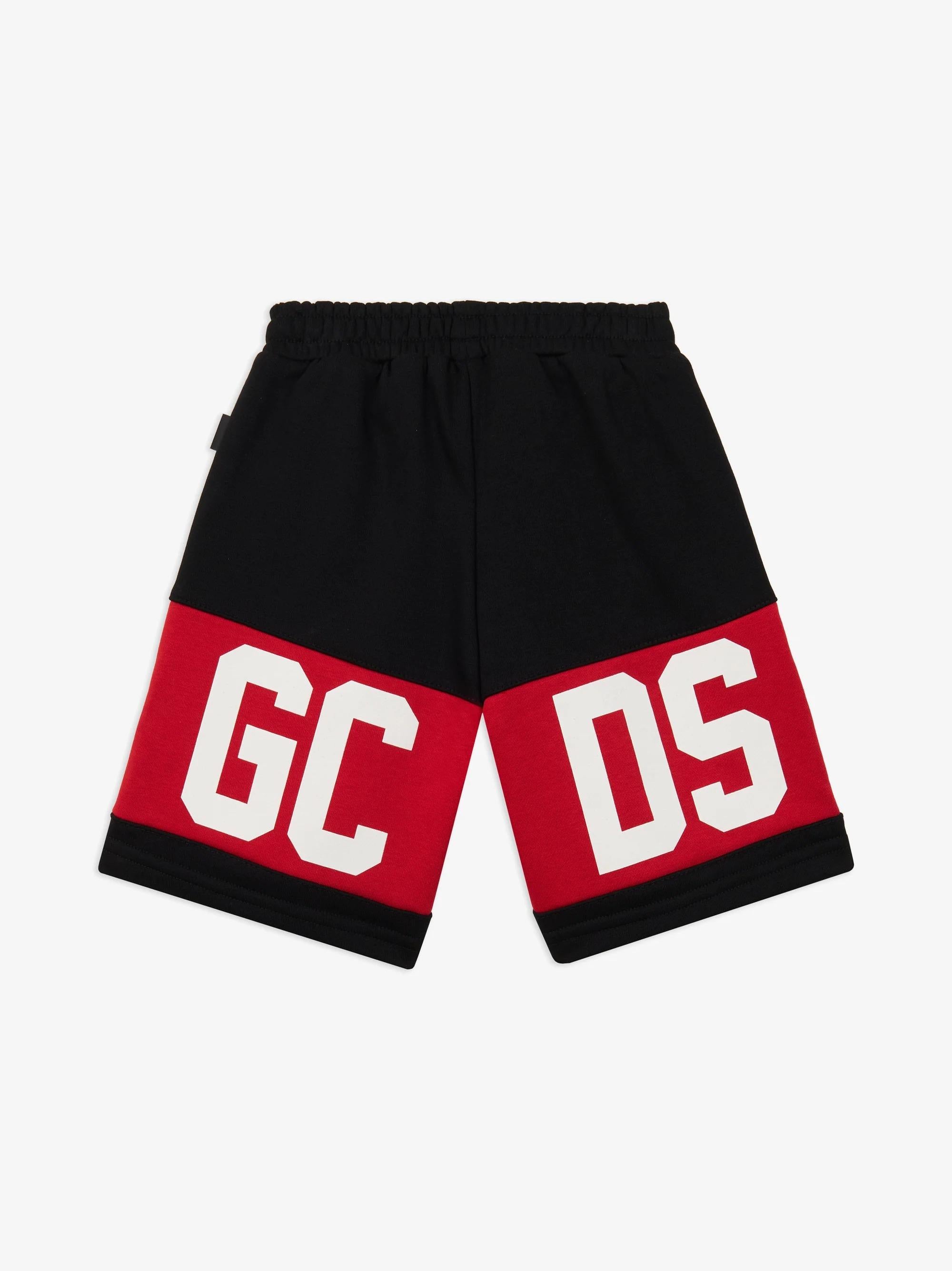 GCDS Bermuda Tuta Band Logo Nero Z0UJQL589F004 999R GCDS 