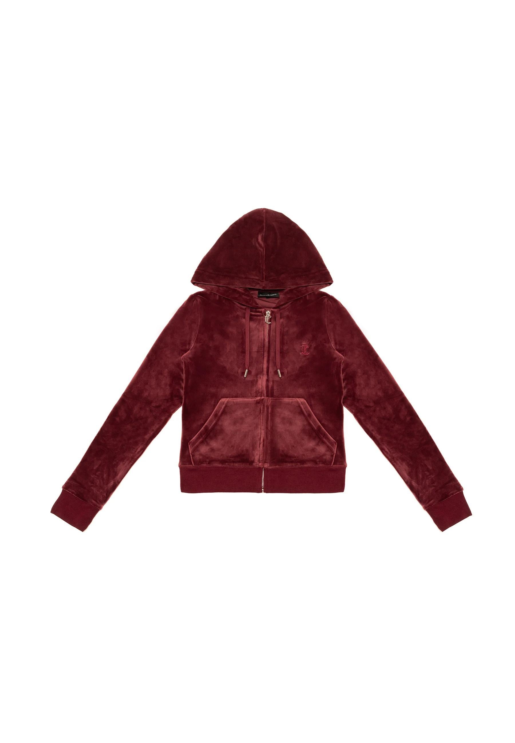 Juicy Couture robertson hoodie classic bordeaux VEJB70001WPF WT1 JUICY COUTURE 