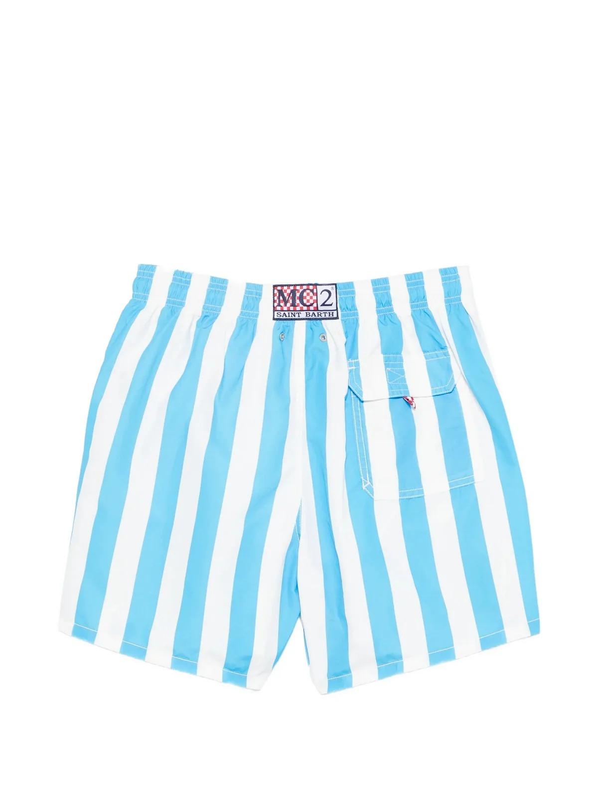 MC2 SAINT BARTH Costume da bagno Uomo GUSTAVIA 07458L NAPOLI 10 STRIPES 32 PT GUS0001 07458L MC2 SAINT BARTH 