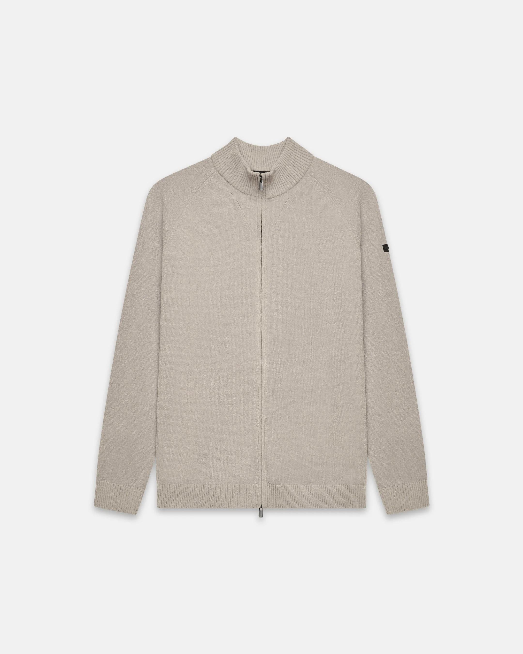 UNITY MAGLIA ZIP CHIMBO CHENI -STONE KN-CHIMBO CHENI-AW25 BK UNITY 