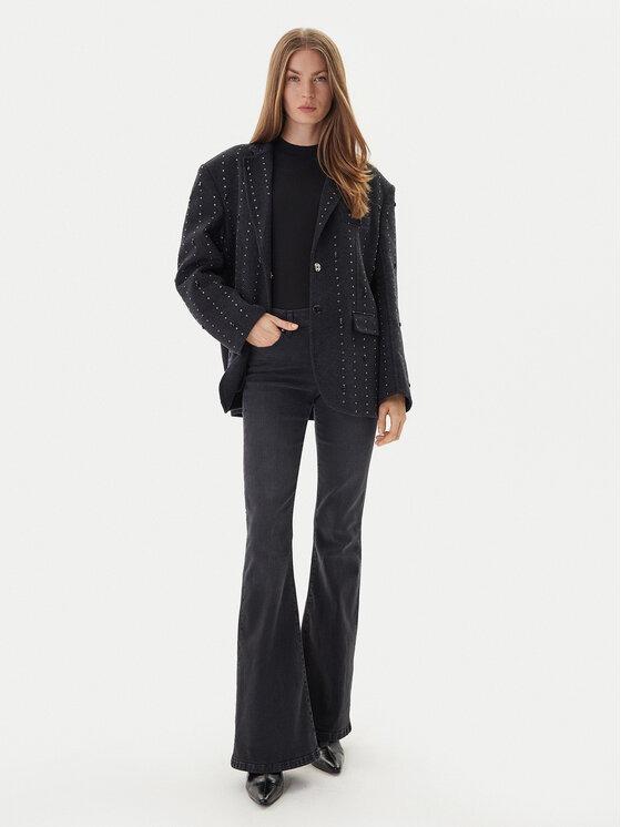 ViCOLO Jeans DF5090 Grigio Straight Leg DF5090 DENIM BLACK VICOLO 