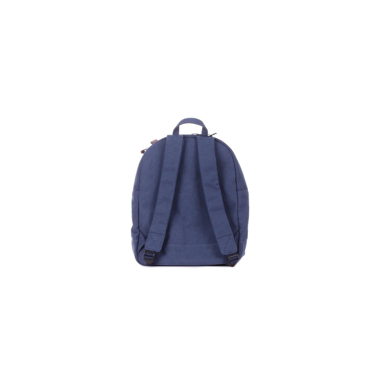 MC2 SAINT BARTH Unisex Zaino CANB001 00244L 61 EMB Canvas backpack Blu CANB001 00244L MC2 SAINT BARTH 