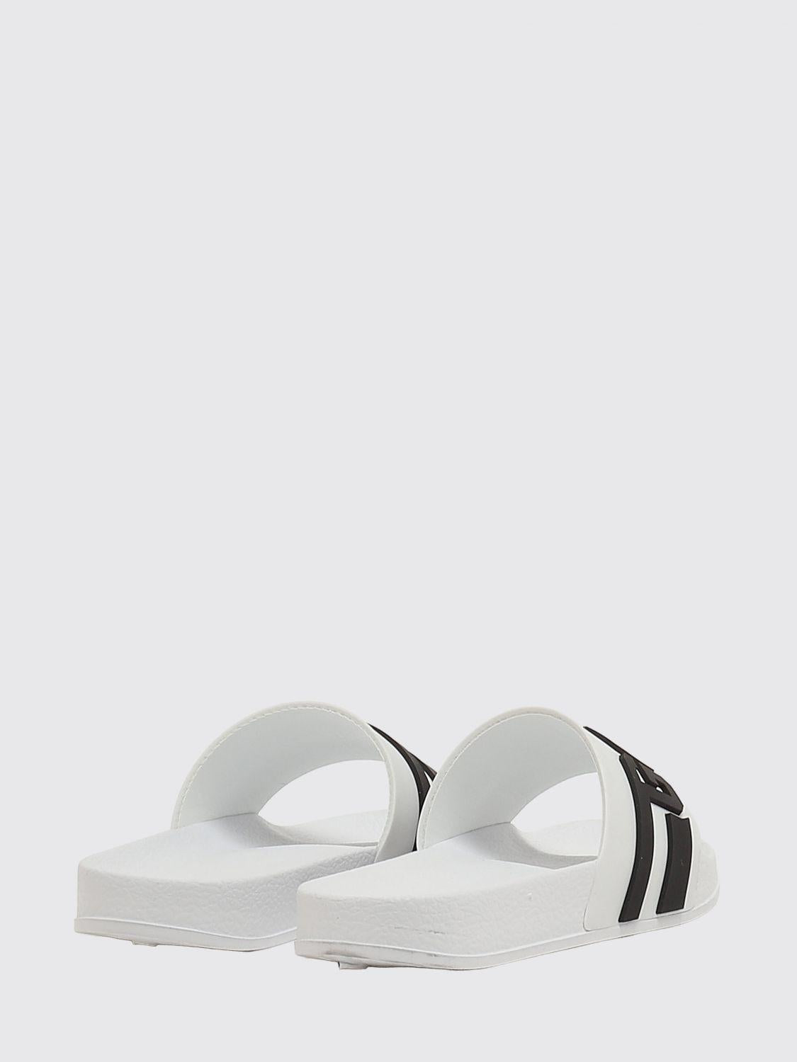 GCDS JUNIOR<BR/>Ciabatta per bambini GCDS Junior GCK110-034-B WHITE/BLACK GCDS 